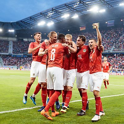 Riesenjubel in Rot-weiß-rot in Klagenfurt