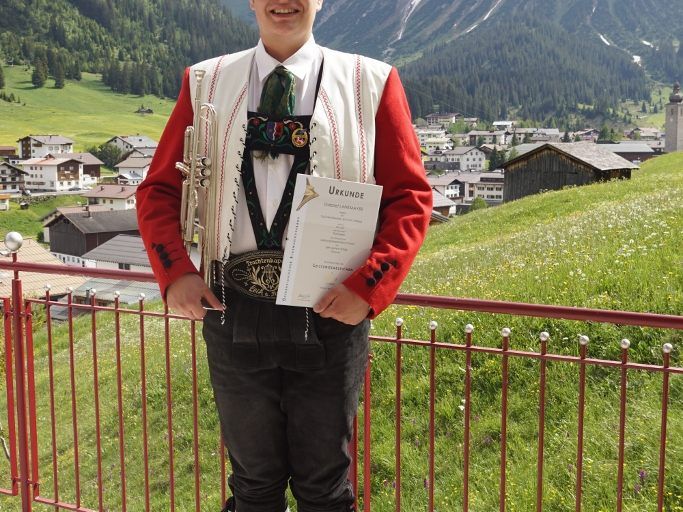 Herzliche Gratulation an Gabriel Nenning zum Jungmusikerleistungsabzeichen in Gold Herzliche Gratulation an Gabriel Nenning zum Jungmusikerleistungsabzeichen in Gold