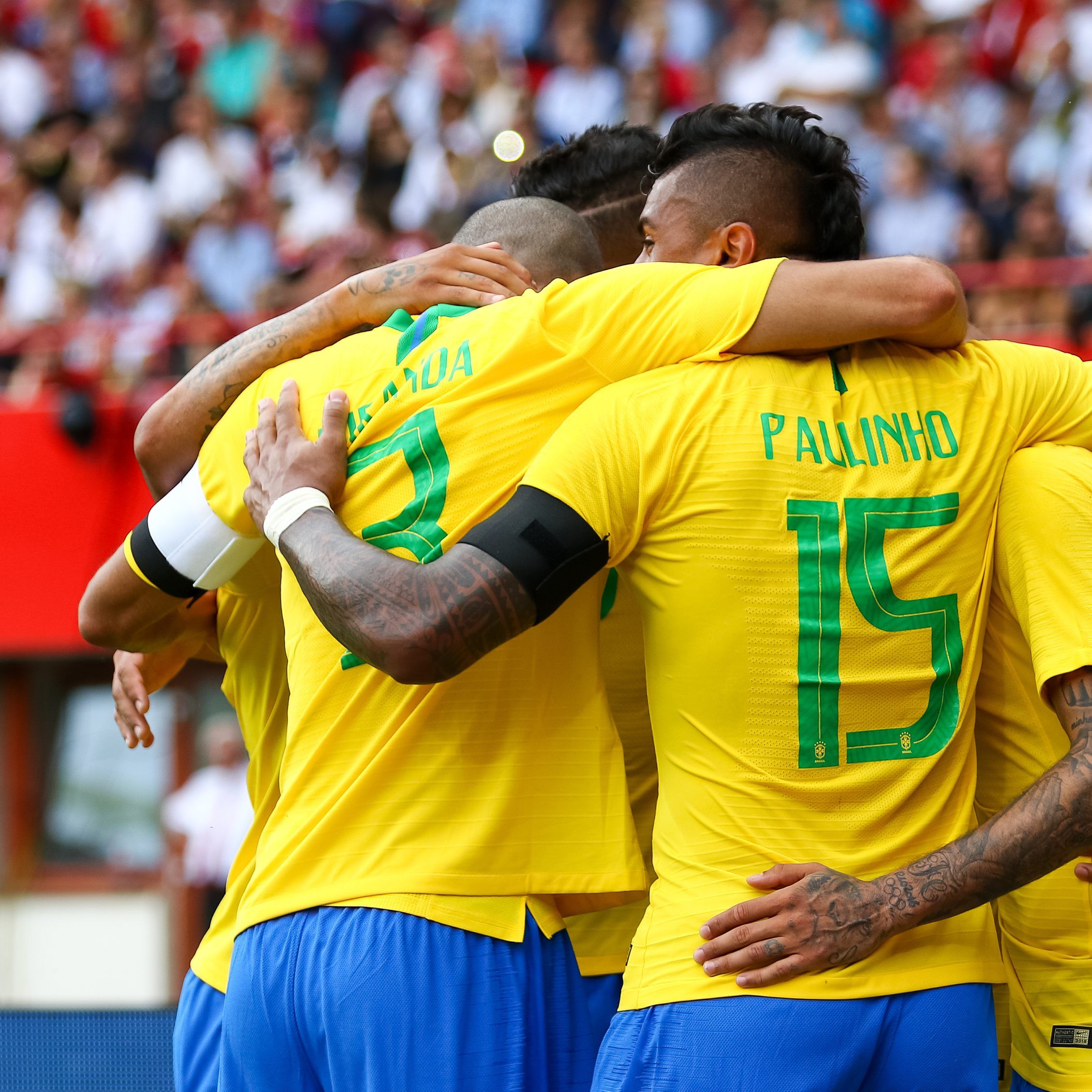 Brasilien setzte sich am Sonntag mit 3:0 über Österreich durch.