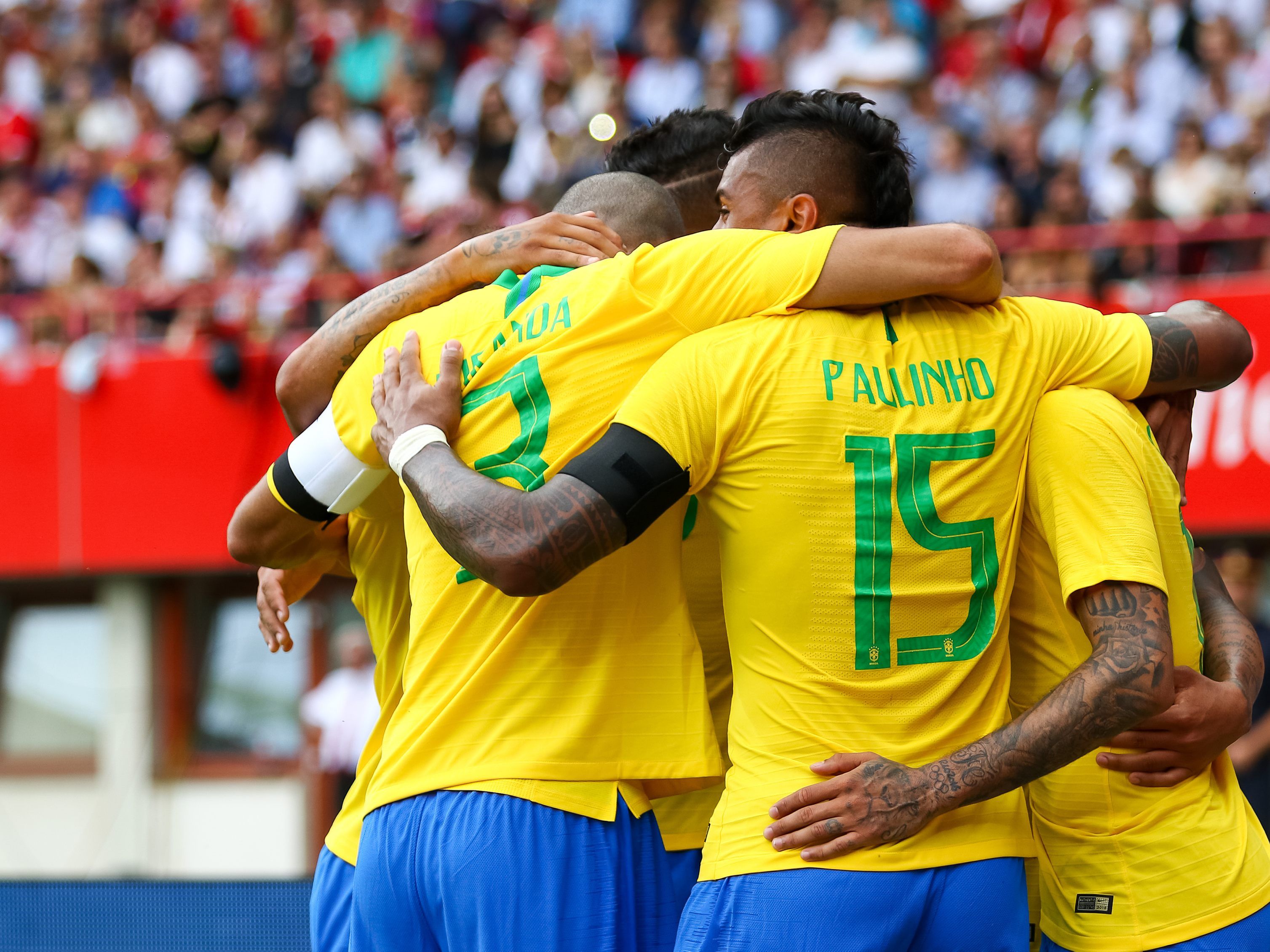 Brasilien setzte sich am Sonntag mit 3:0 über Österreich durch.