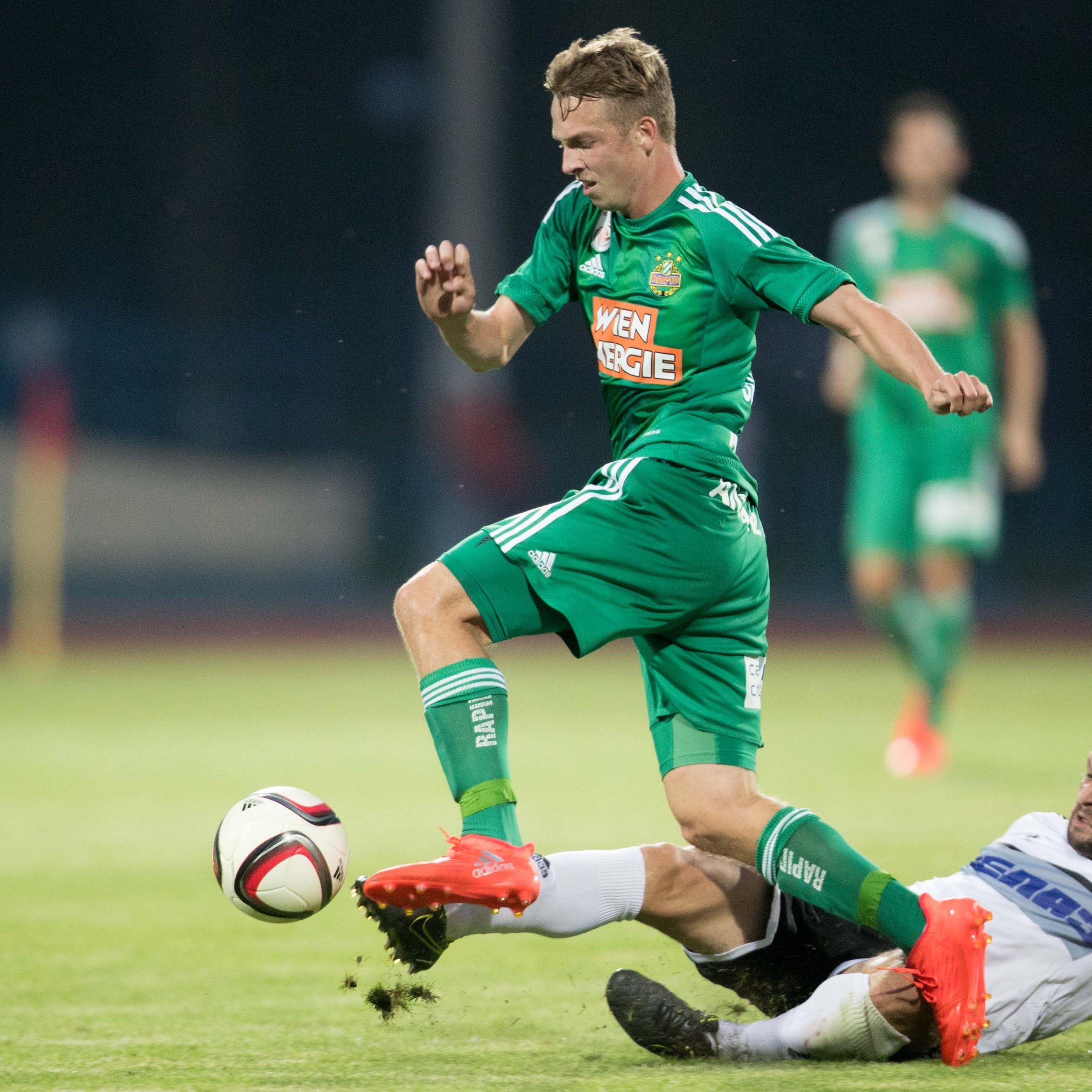 Rapid Wien-Spieler Schobesberger fällt wegen einer Hüftoperation monatelang bei Rapid Wien aus.