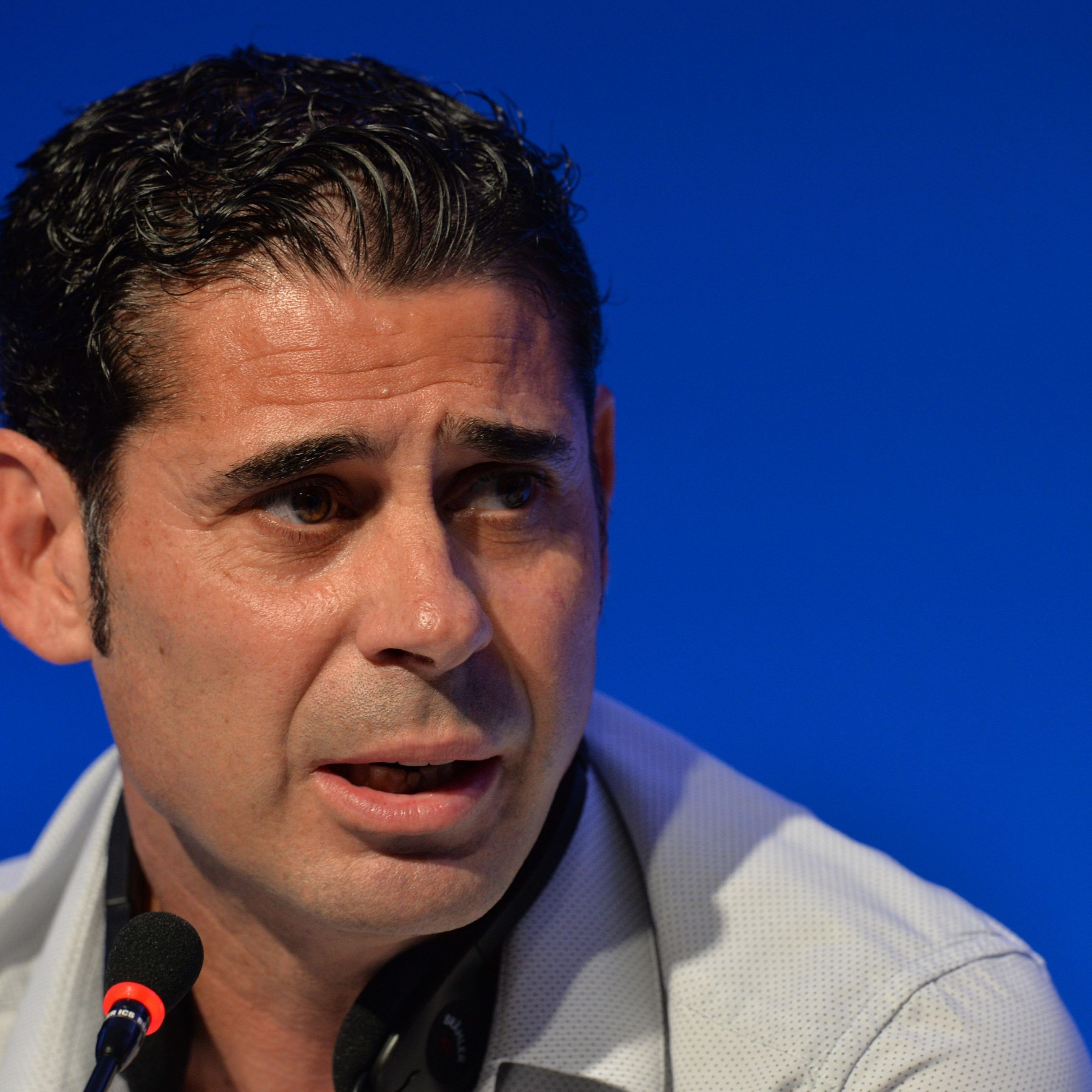 Der Sportdirektor Fernando Hierro wird neuer Trainer der spanischen Nationalmannschaft.