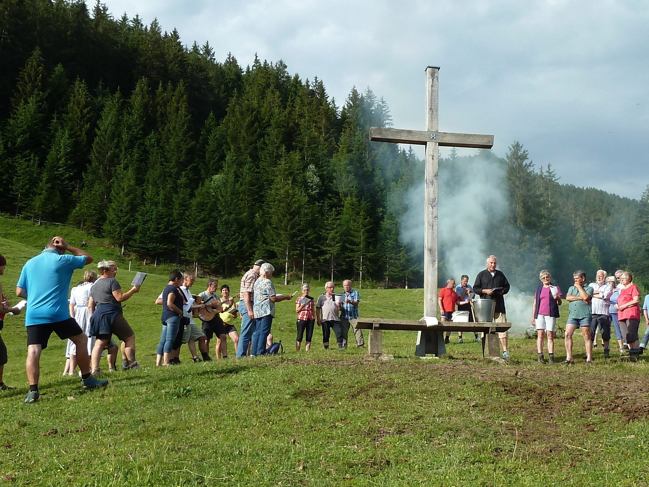 Alpsegnung am 10. Juni 2018 Alpsegnung am 10. Juni 2018