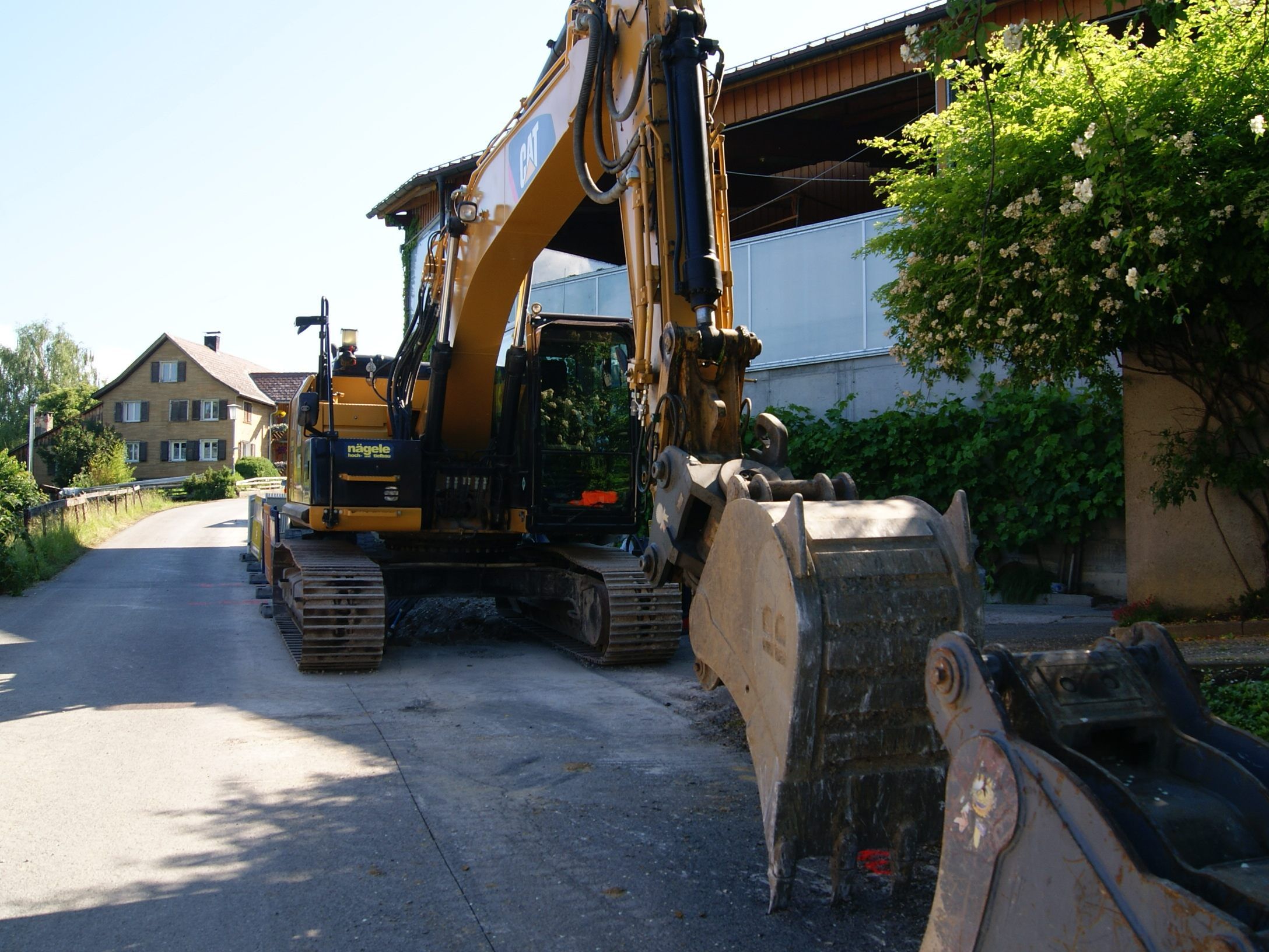 Bauarbeiten Latusstraße