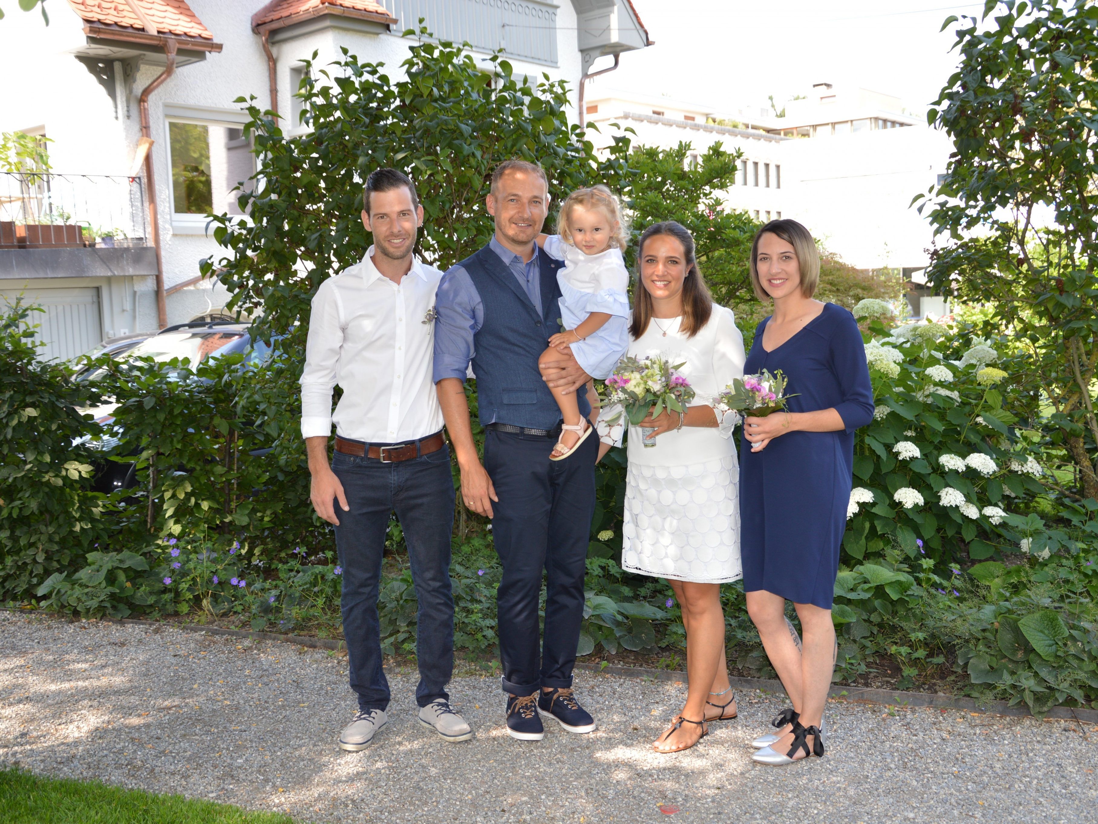 Hochzeit zum Sommerbeginn.