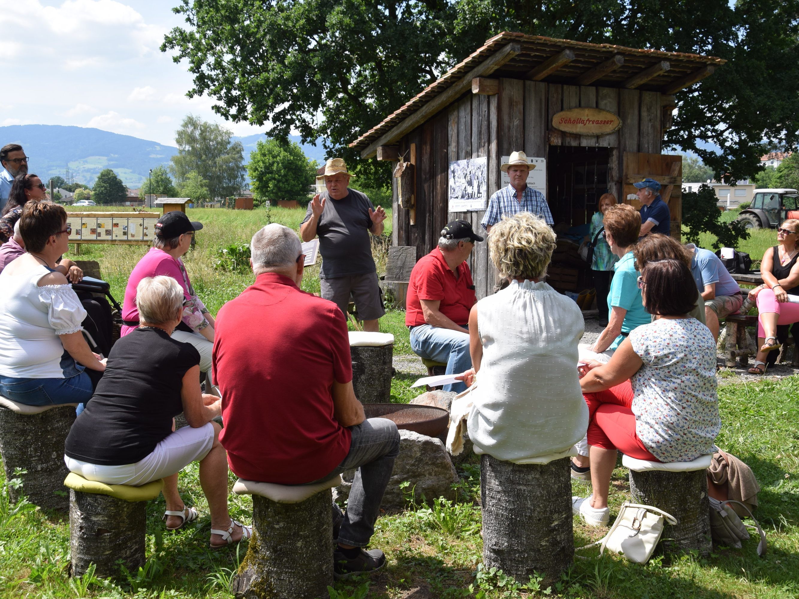 Ehrenamtstreff im Schollaloch in Koblach