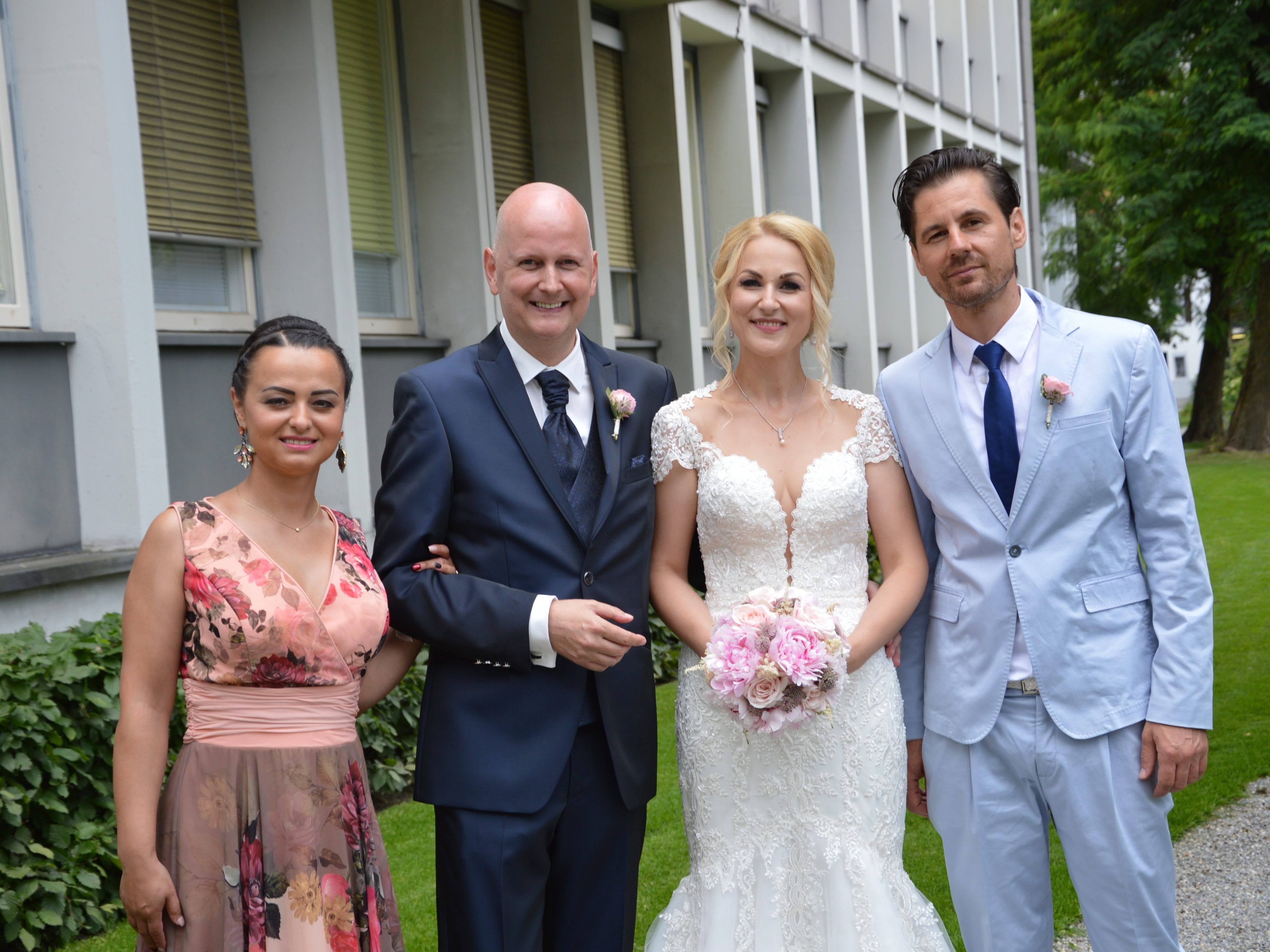 Hochzeitstag am 8. Juni 2018