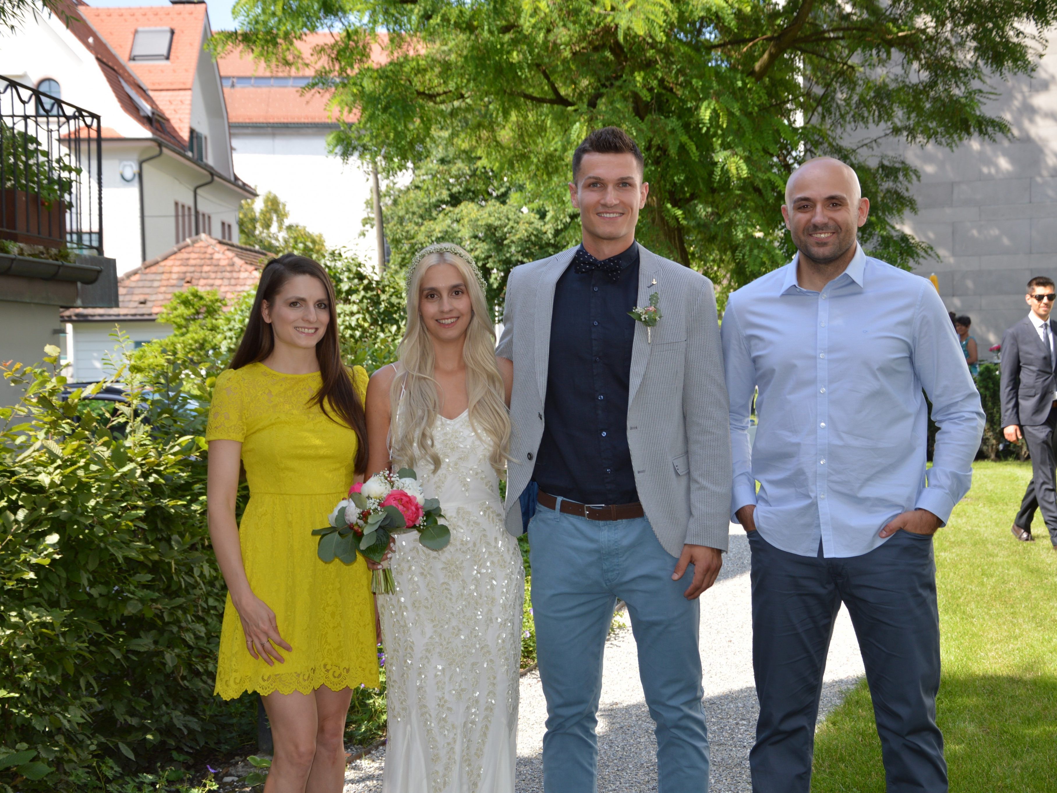 Jeanine Isele und Pavao Pervan haben geheiratet.