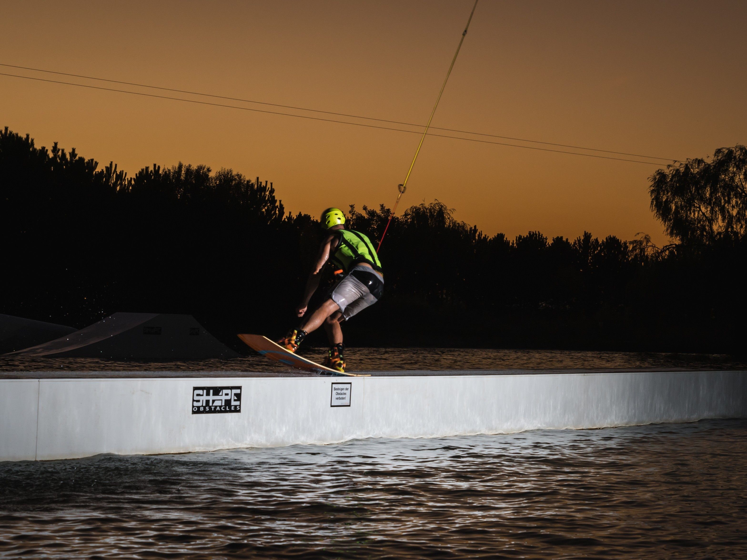 Der Lift am Wakeground kann sich individuellen Bedürfnissen anpassen. Der Lift am Wakeground kann sich individuellen Bedürfnissen anpassen.