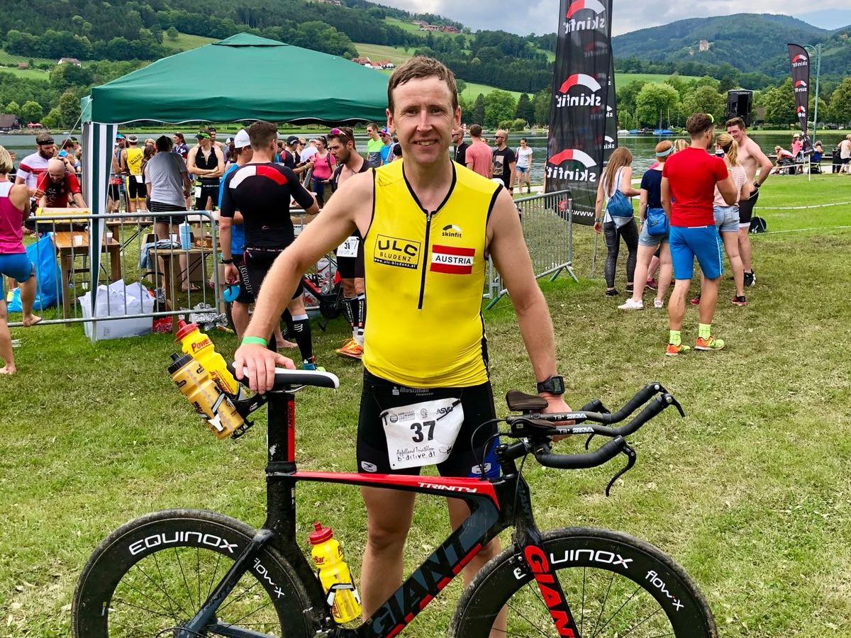 Philipp Teper sehr erfolgrich beim 14. Stubenbergsee Triathlon - Mitteldistanz