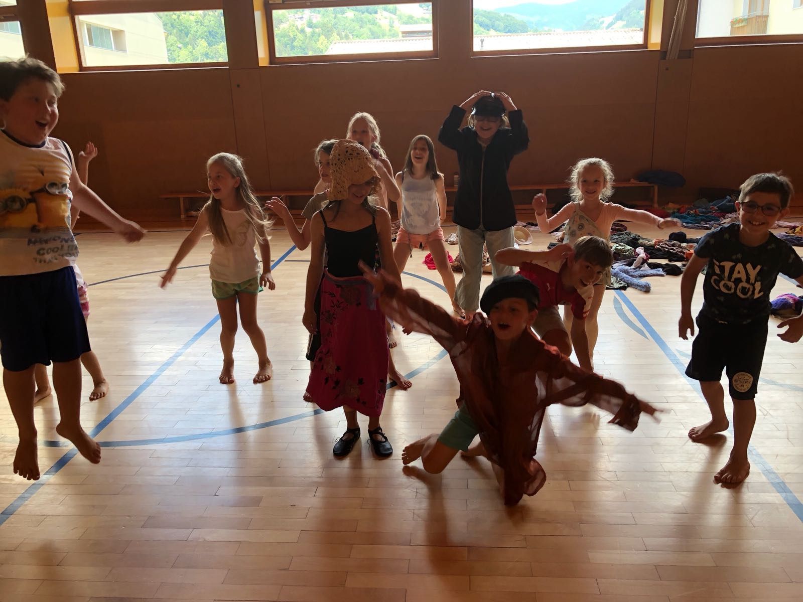 Tanz-Workshop an der VS Latschau Tanz-Workshop an der VS Latschau