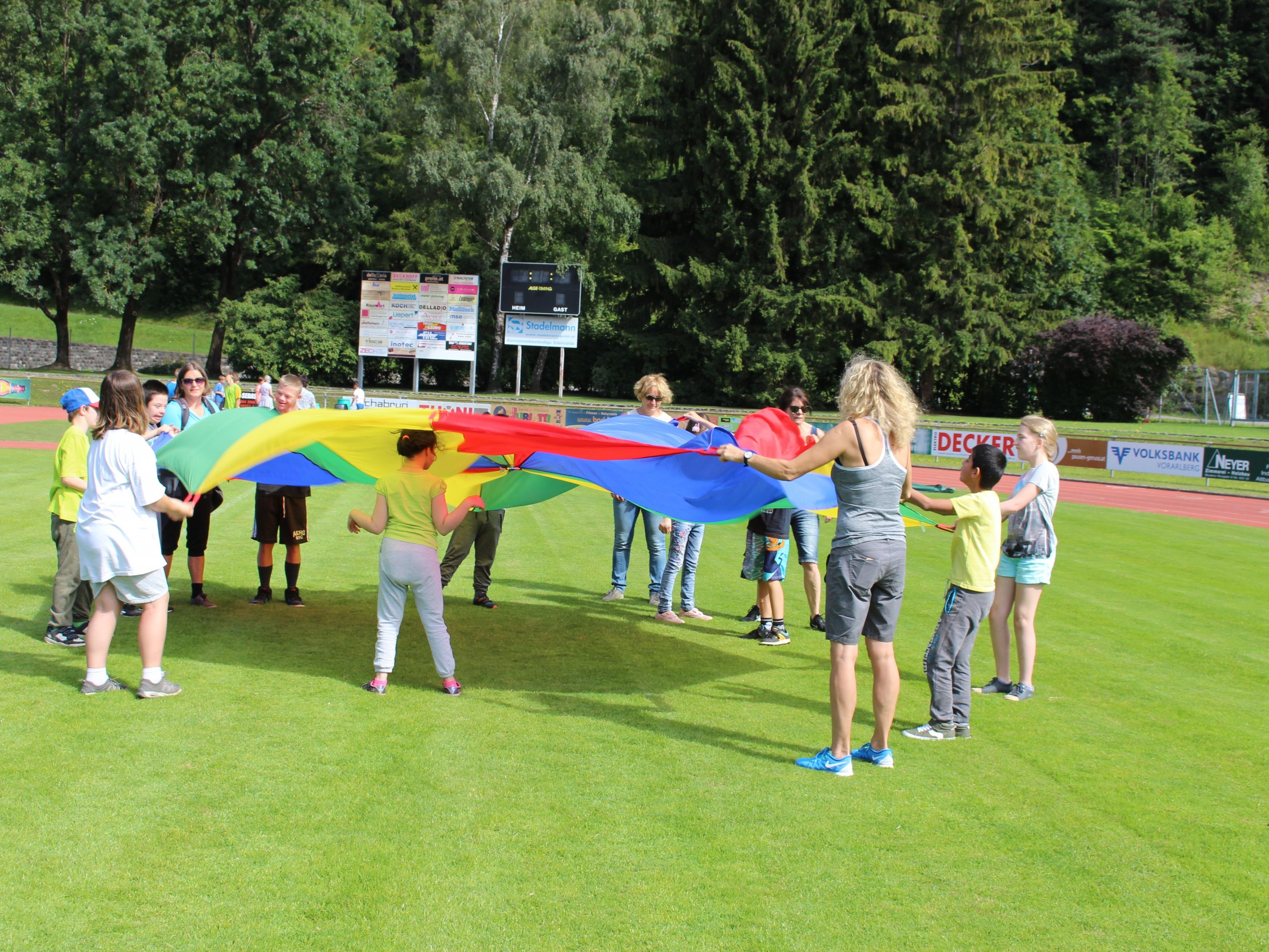 Das Sportfest begeistert alle!