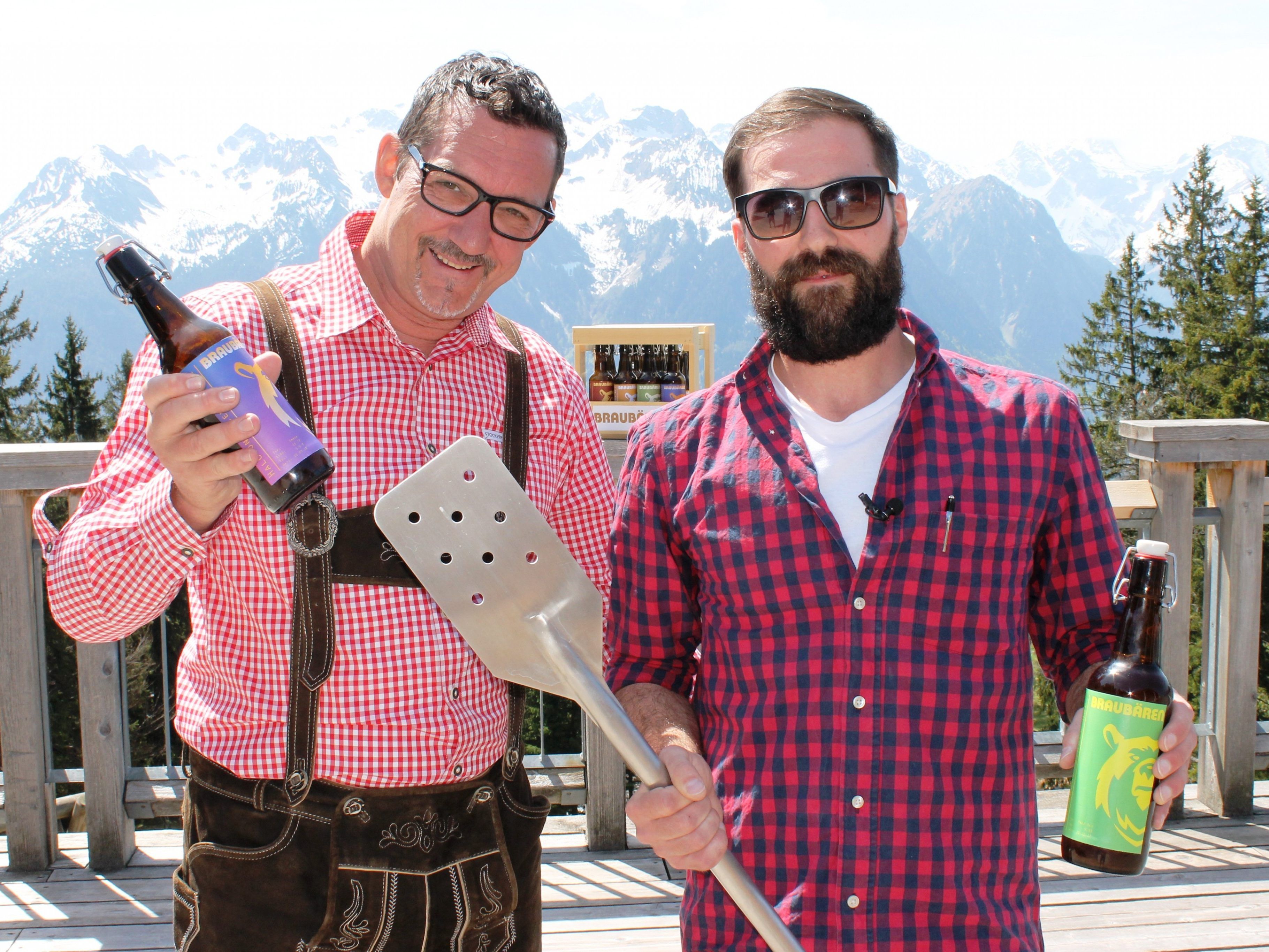 Lukas Margreitter ist zu Gast bei Andreas Seeburger, in der Ländle-TV-Sendung "us dr Gondl" am Muttersberg Lukas Margreitter ist zu Gast bei Andreas Seeburger, in der Ländle-TV-Sendung "us dr Gondl" am Muttersberg