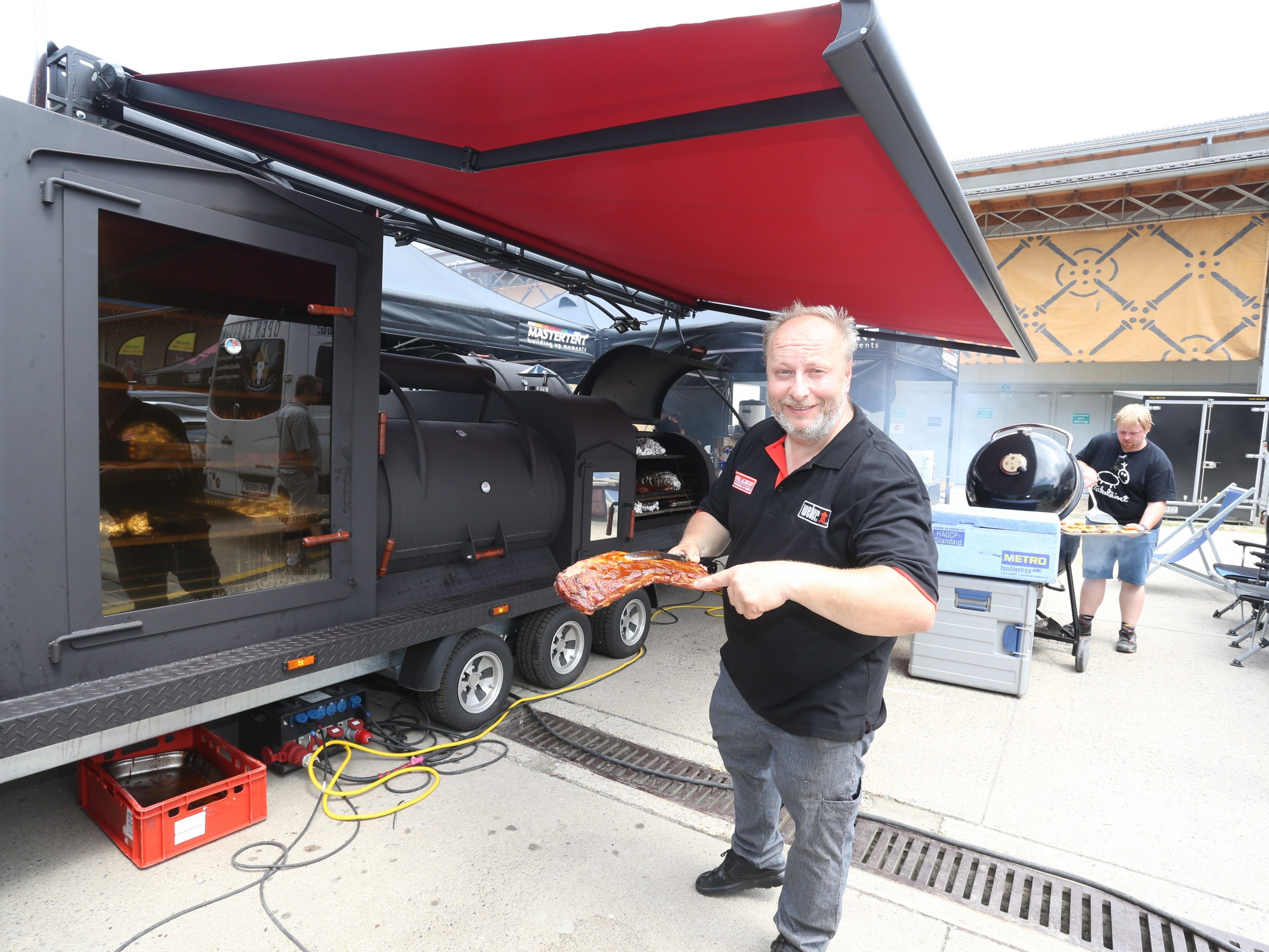 Die größte Grillveranstaltung Österreichs findet im Juli in der Wiener Marx Halle statt.