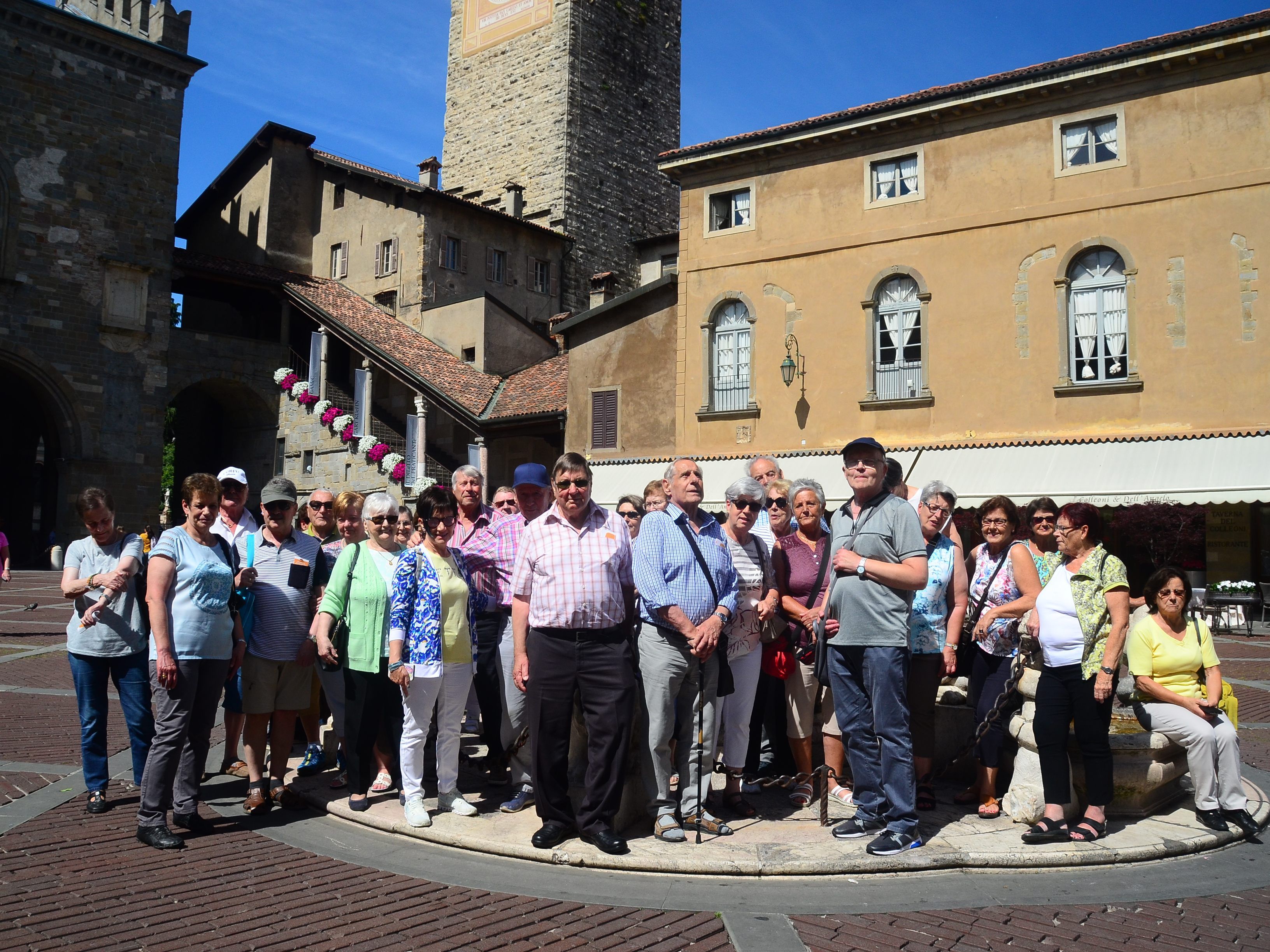 Die Bludenzer Pensionisten in Bergamo Die Bludenzer Pensionisten in Bergamo