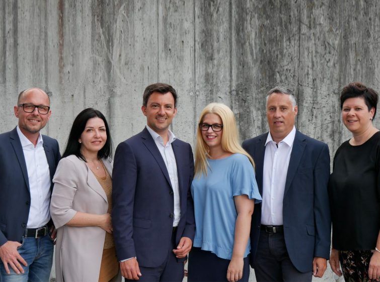 Das SPÖ-Team 2019: Michael Ritsch, manuela Auer, Martin Staudinger, Jeanette Greiter, Thomas Hopfner, Elke Zimmermann.