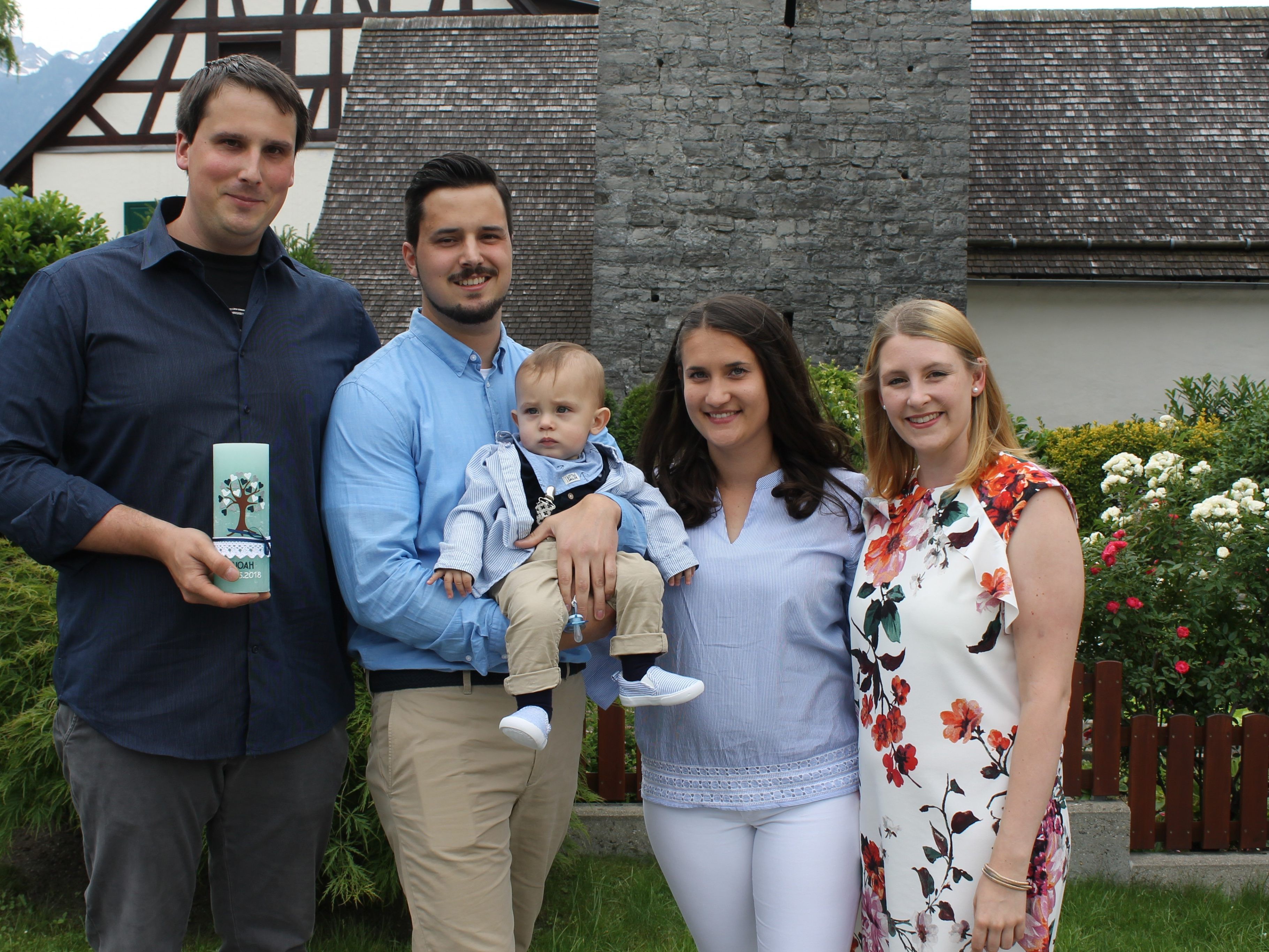 Noah wurde in der St. Vinerkirche getauft