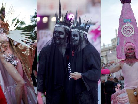 Das waren die besten und schrillsten Outfits beim Life Ball 2018 in Wien.