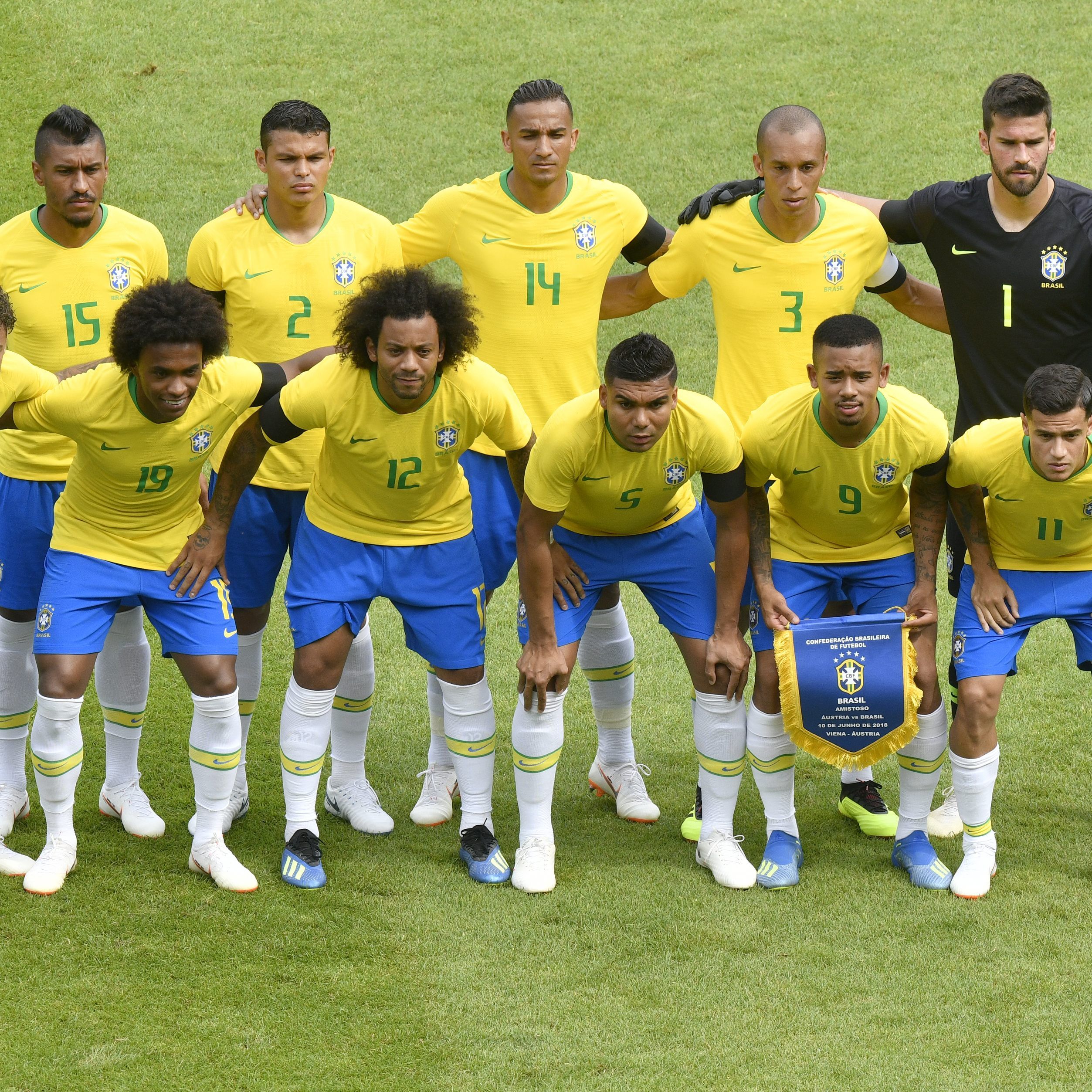 Brasilien ist für die Österreicher der Titelfavorit.