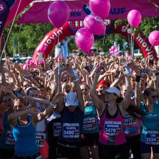 Megastimmung am Start am Hotel am Kaiserstrand in Lochau