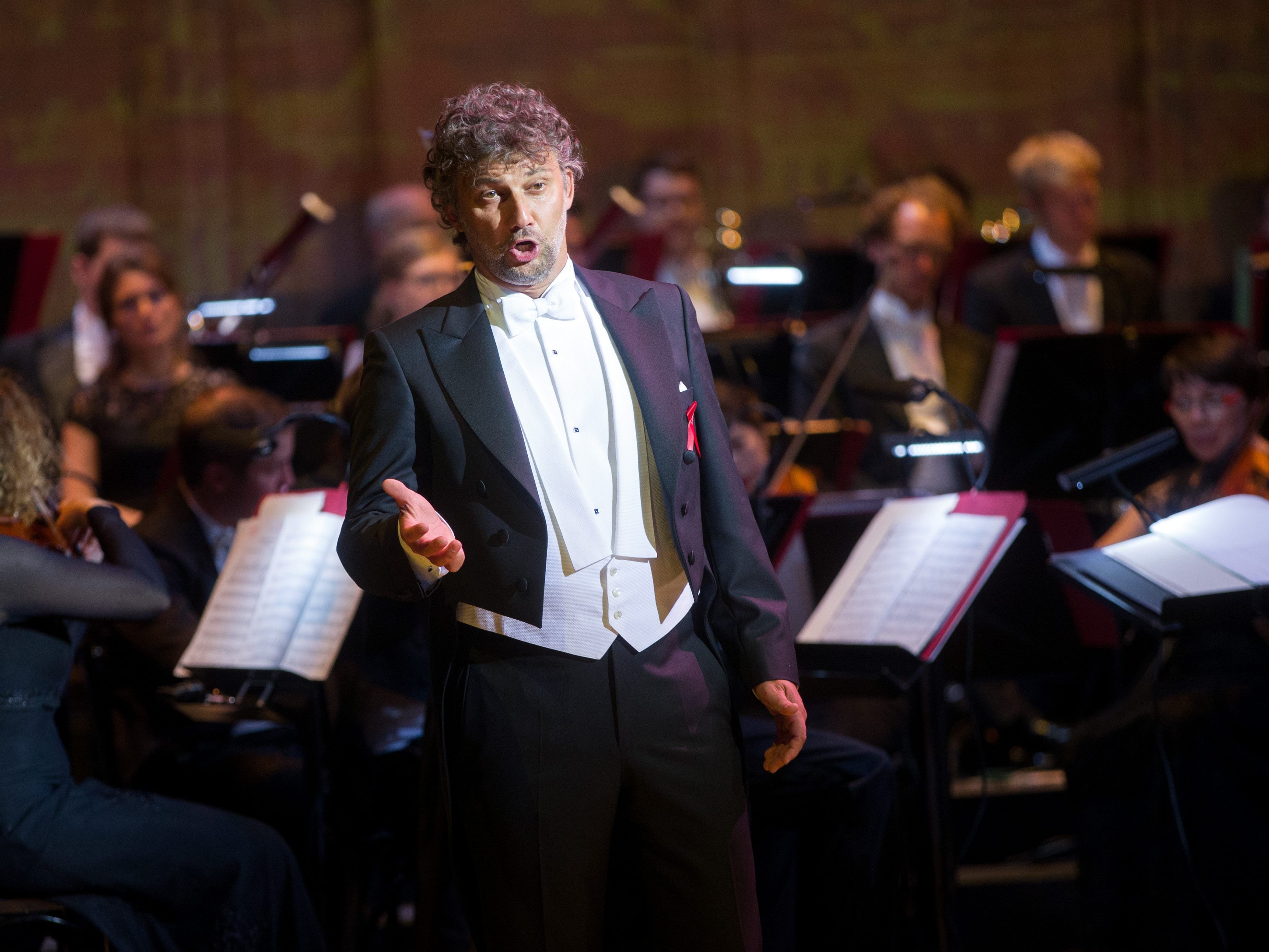 Opern-Star Jonas Kaufmann stimmte auf den Life Ball ein. Opern-Star Jonas Kaufmann stimmte auf den Life Ball ein.