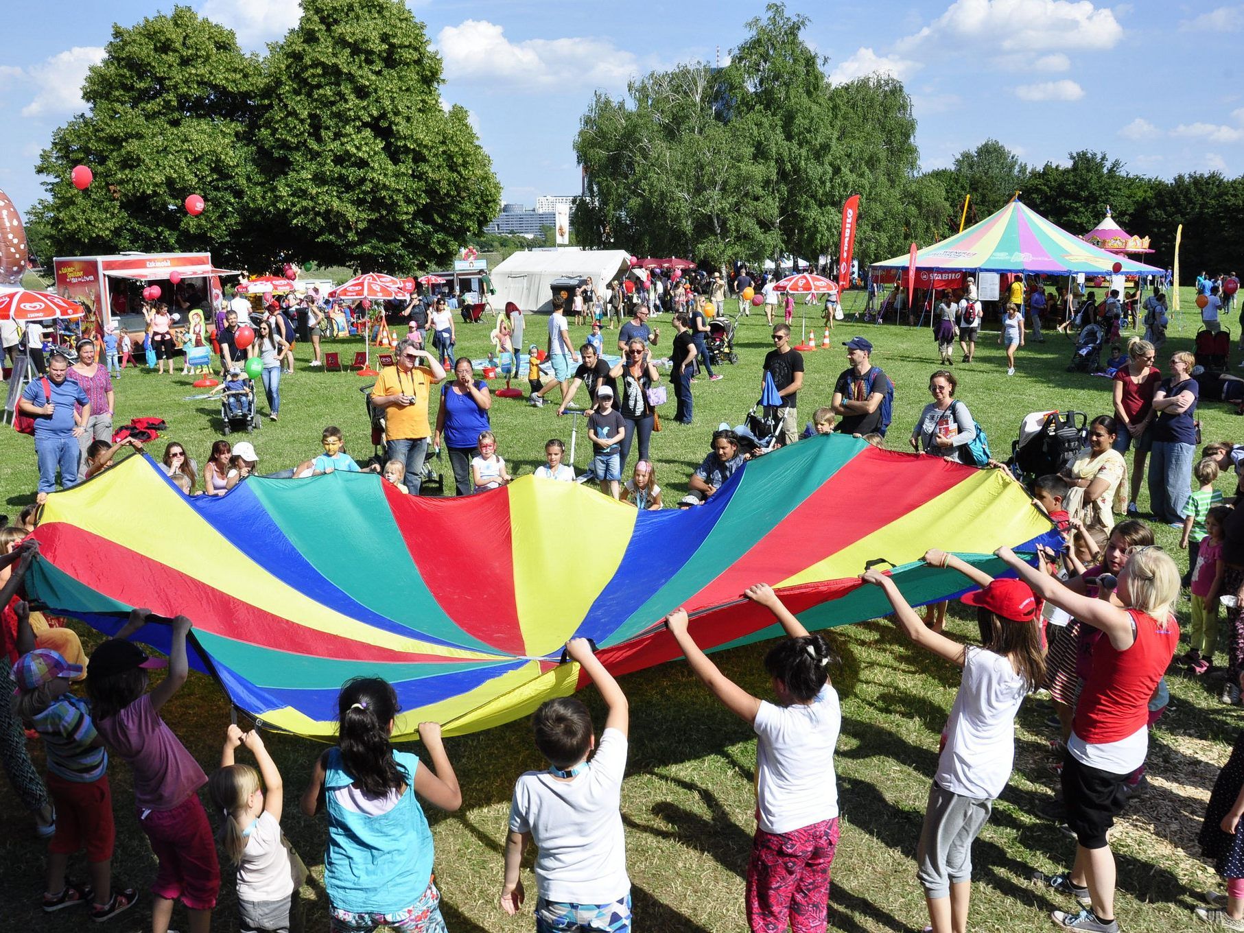 Das ist das Kinderprogramm beim Donauinselfest 2018.