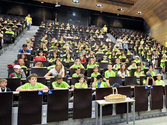 Die Anmeldephase zur Kinderuni Wien startet.