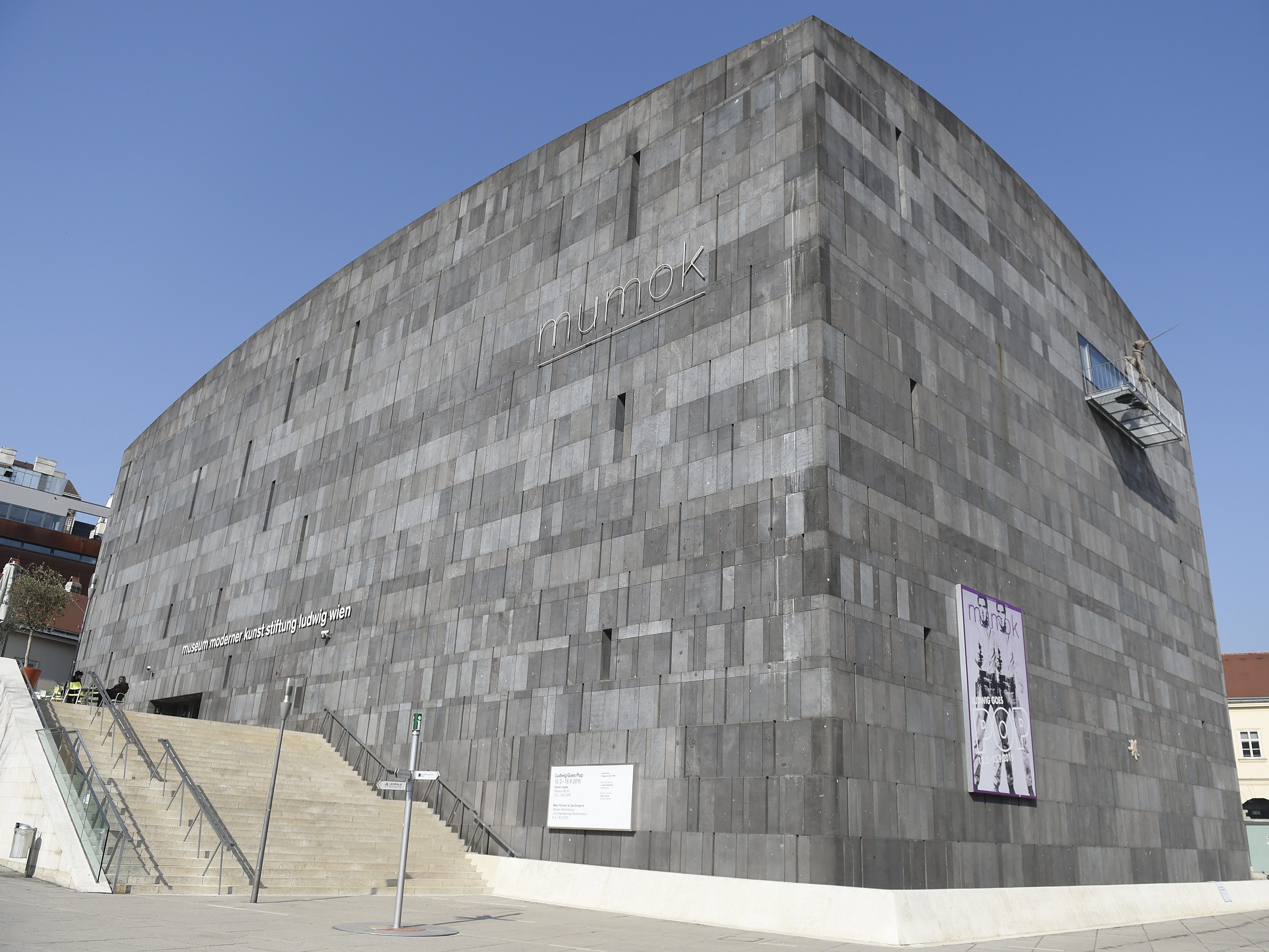 Ab Samstag hört man im mumok in Wien hauptsächlich Musik.
