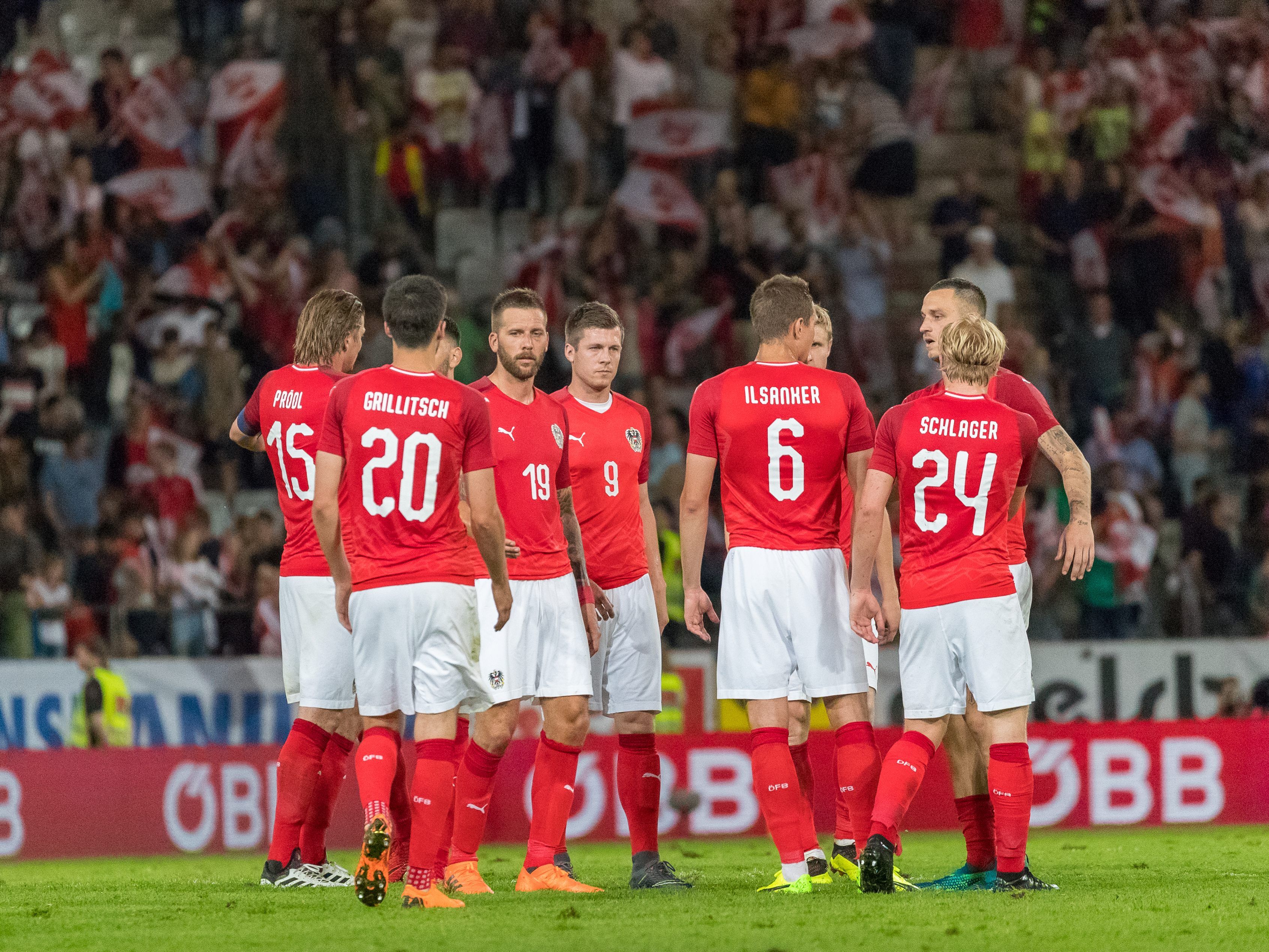 Hier sehen Sie das Match zwischen Österreich und Deutschland live.