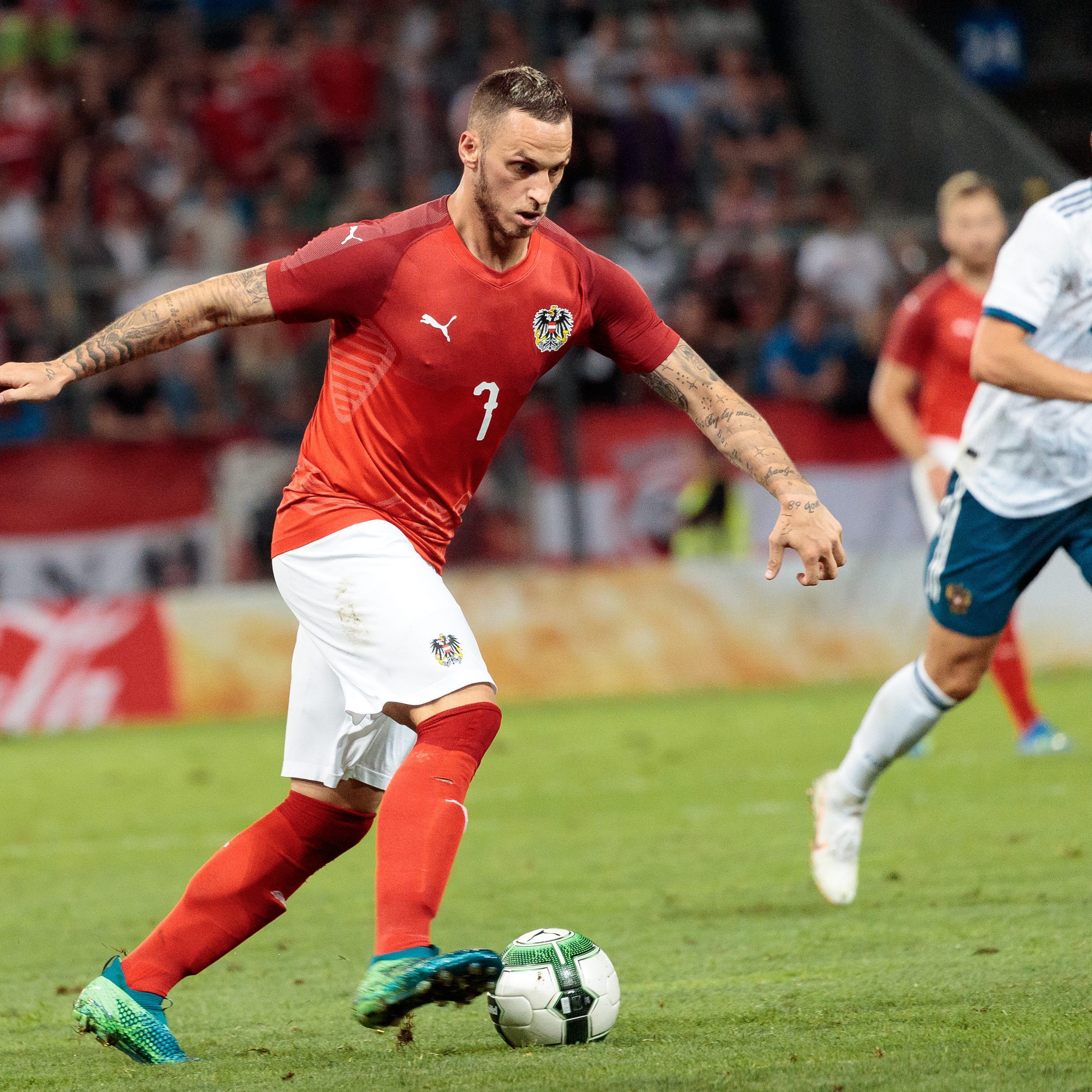 Österreich bezwang am Donnerstag Russland mit 1:0.