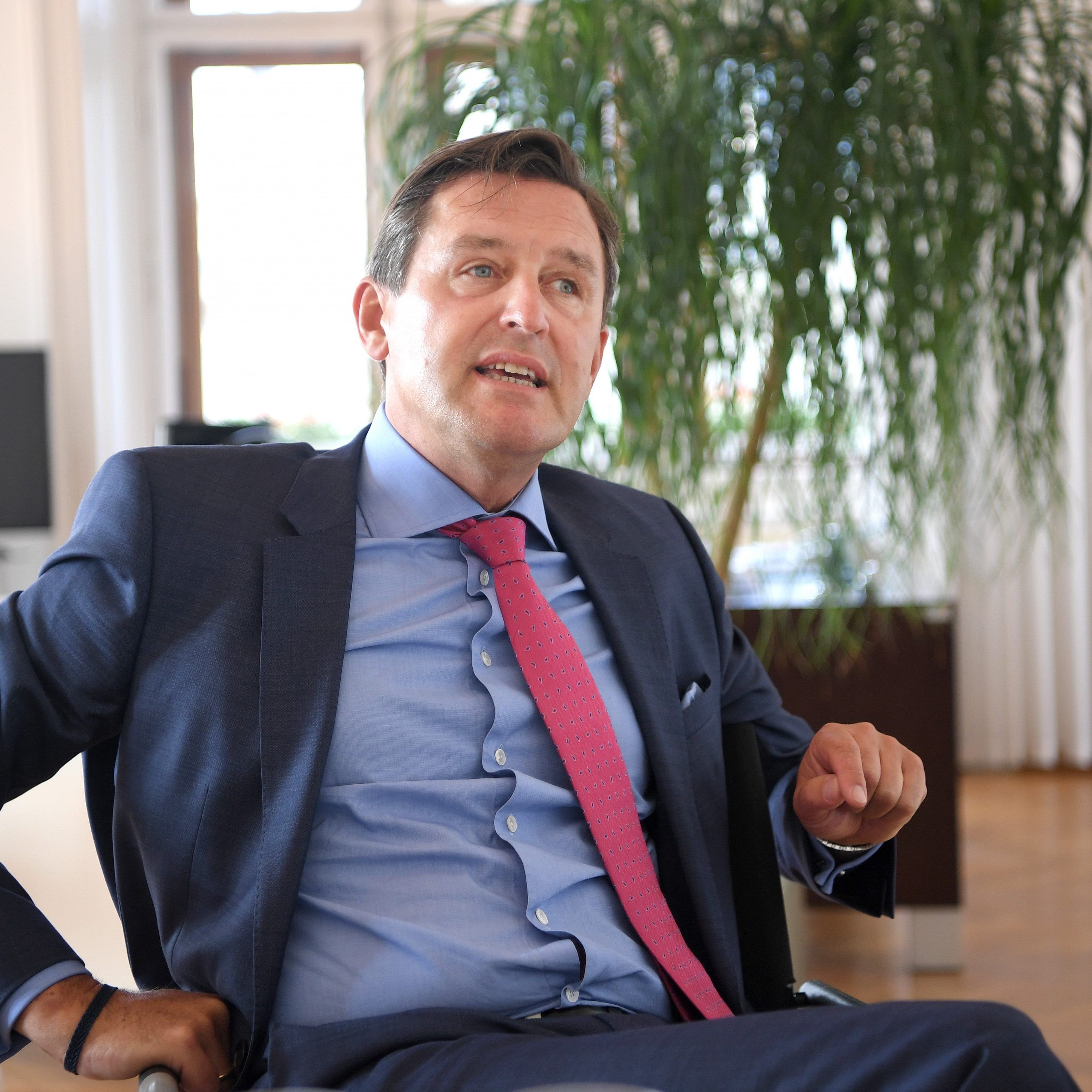 Finanzstadtrat Peter Hanke ist mit den Ergebnissen der Wien Holding sehr zufrieden.