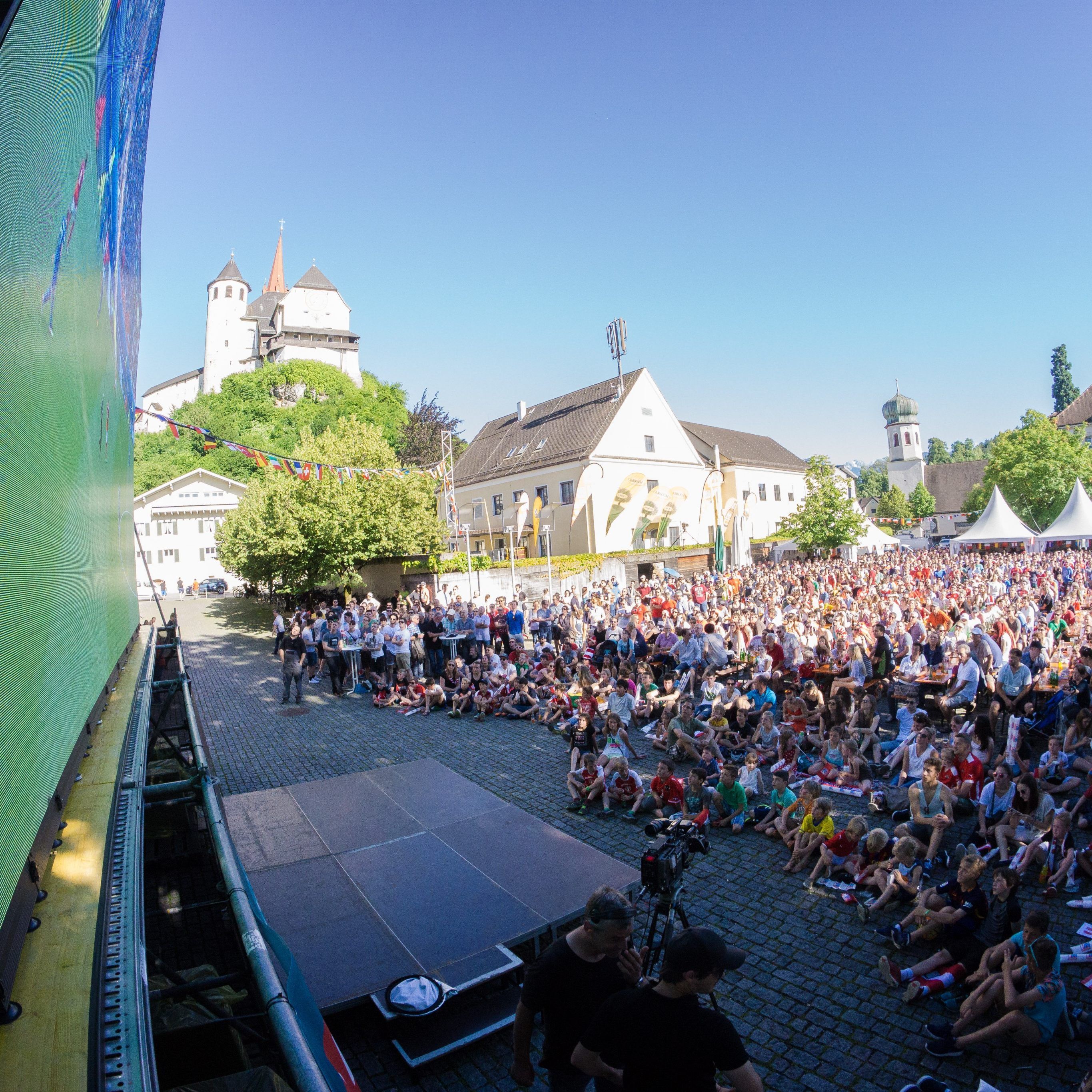 Public Viewing im Ländle.