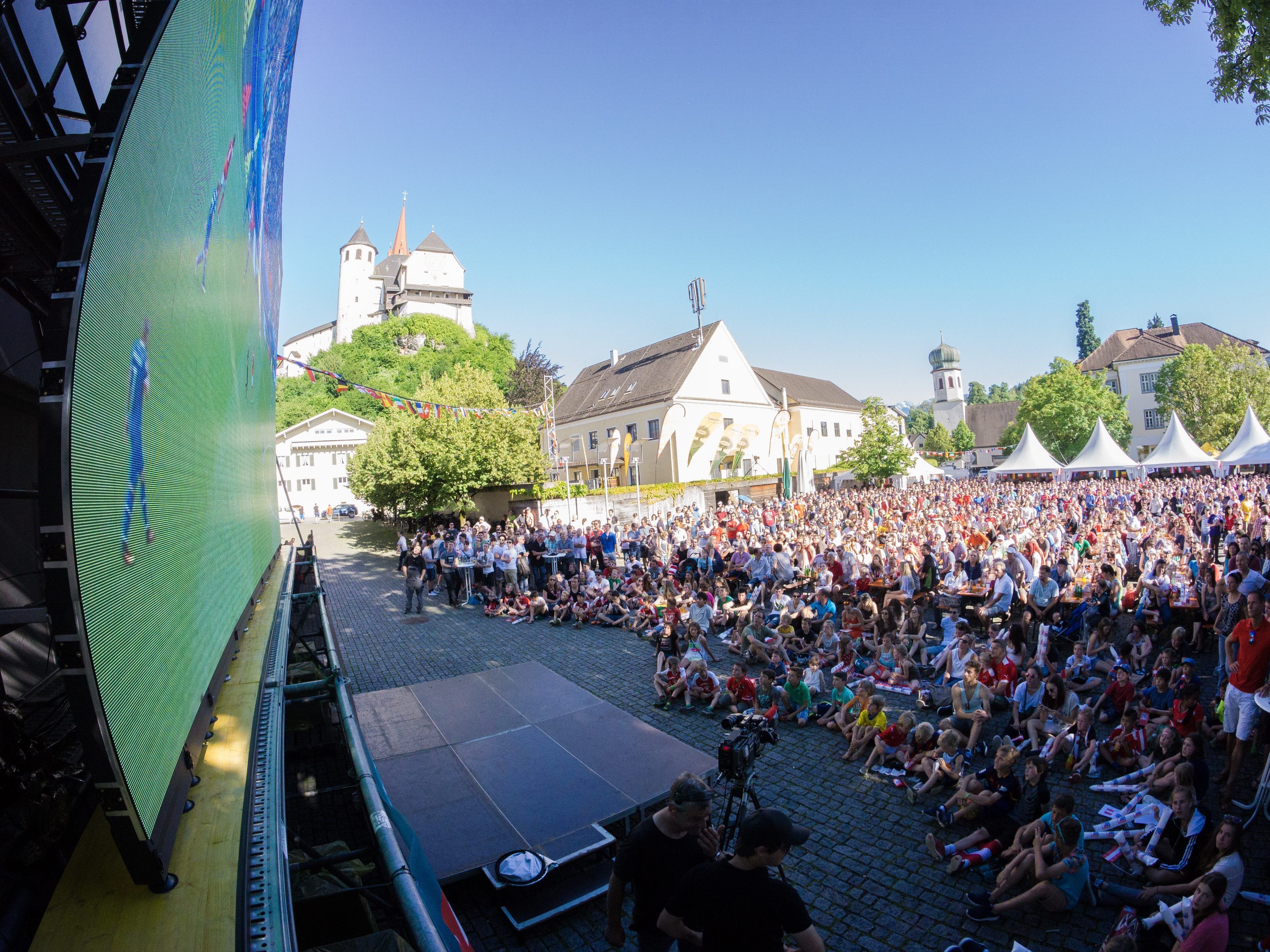 Public Viewing im Ländle.