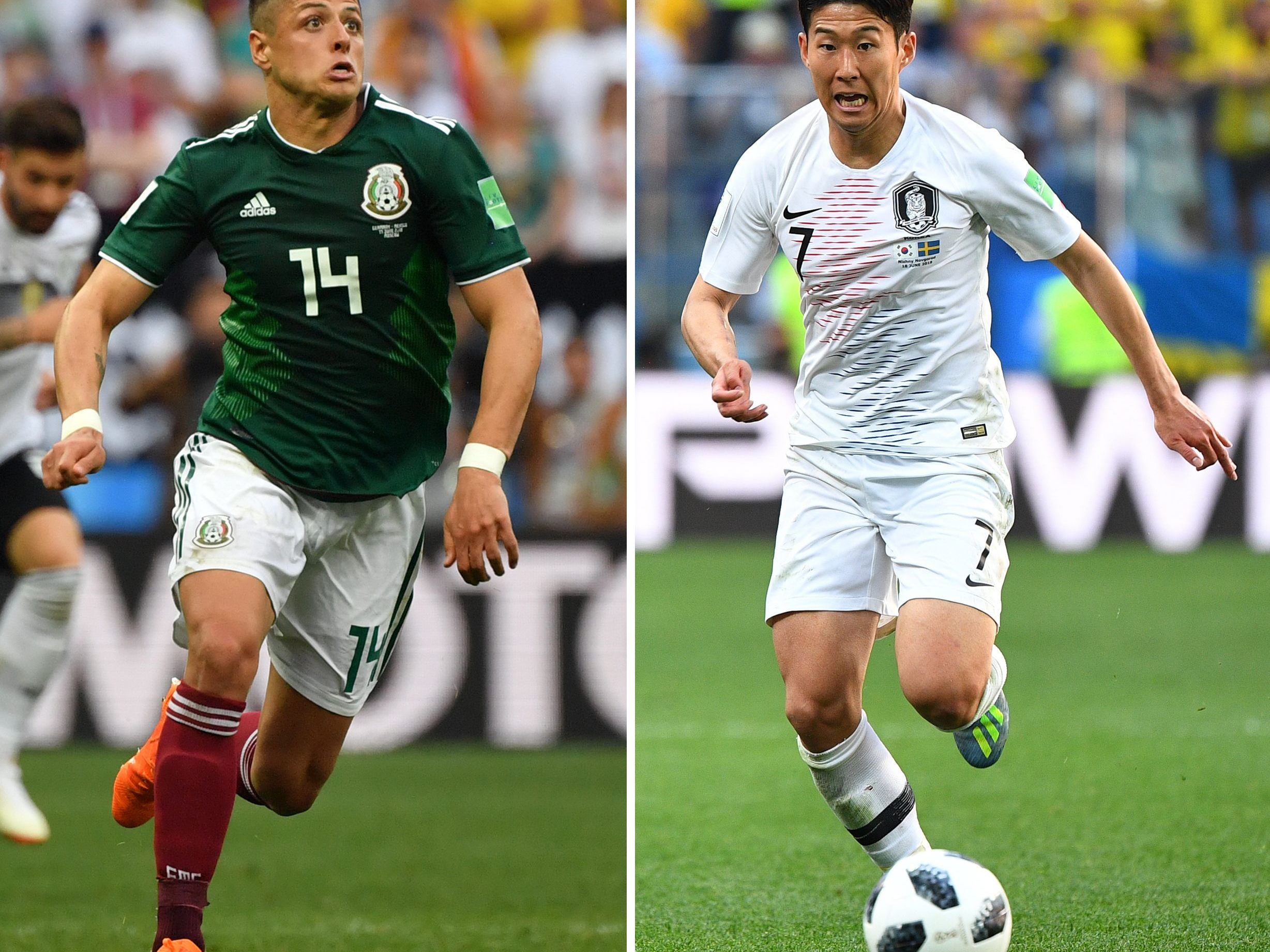 Hier sehen Sie das WM-Match zwischen Südkorea und Mexiko live. Hier sehen Sie das WM-Match zwischen Südkorea und Mexiko live.