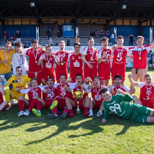 Die U-18 von FC Dornbirn wurden Landesmeister
