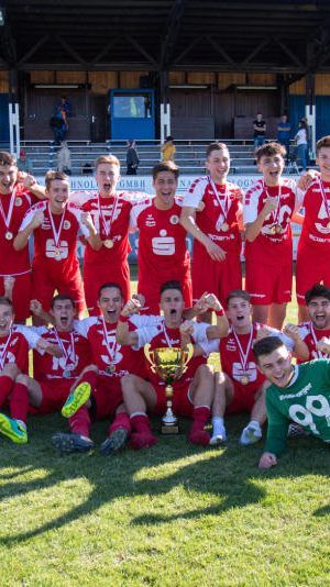 Die U-18 von FC Dornbirn wurden Landesmeister