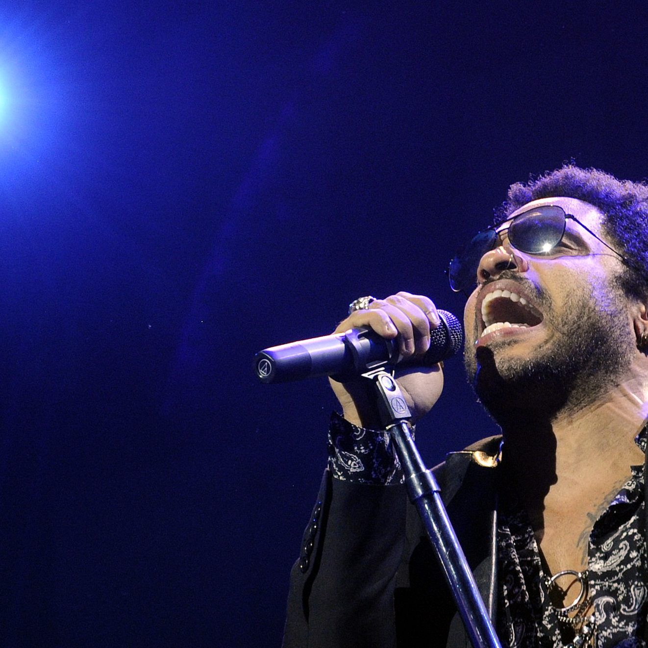 Lenny Kravitz rockte die WIener Stadthalle.