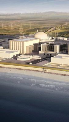 Hinkley Point C in einer Computeranimation