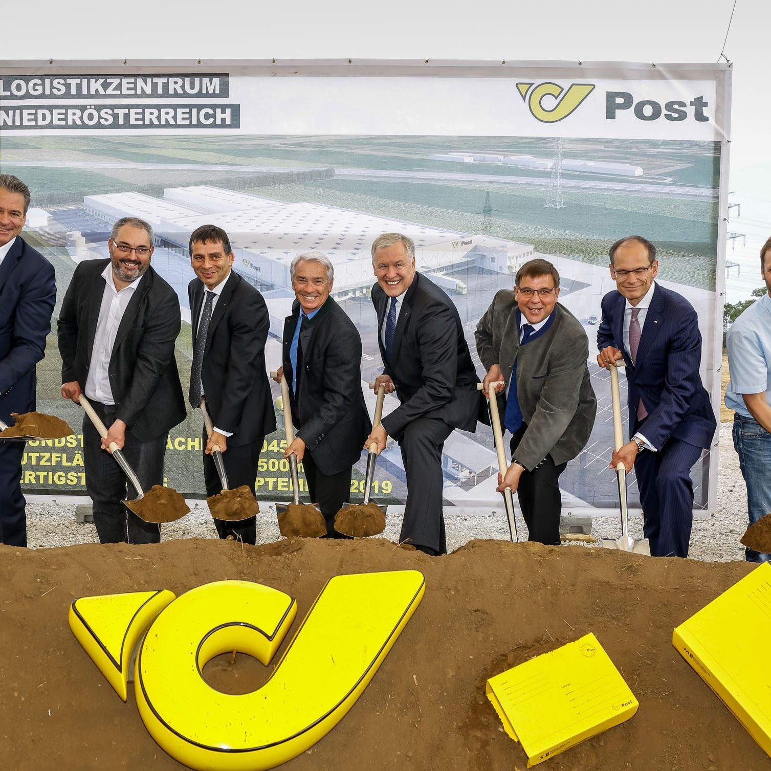 Industriebauspezialist errichtet in Hagenbrunn ein modernes Paketverteilzentrum für Niederösterreich.