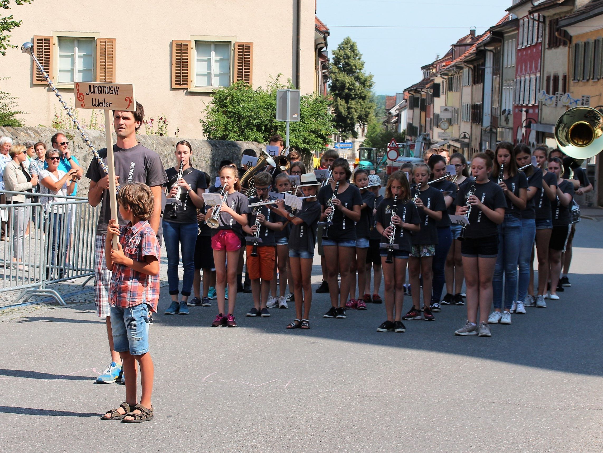 Jugendkapellentreffen in Hohenems / Sternaufmarsch