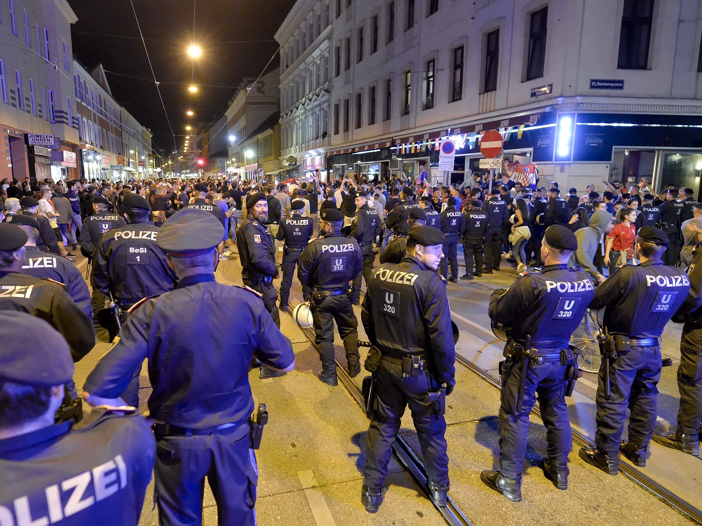 Die Polizisten hatten Mittwochnacht wenig zu tun.