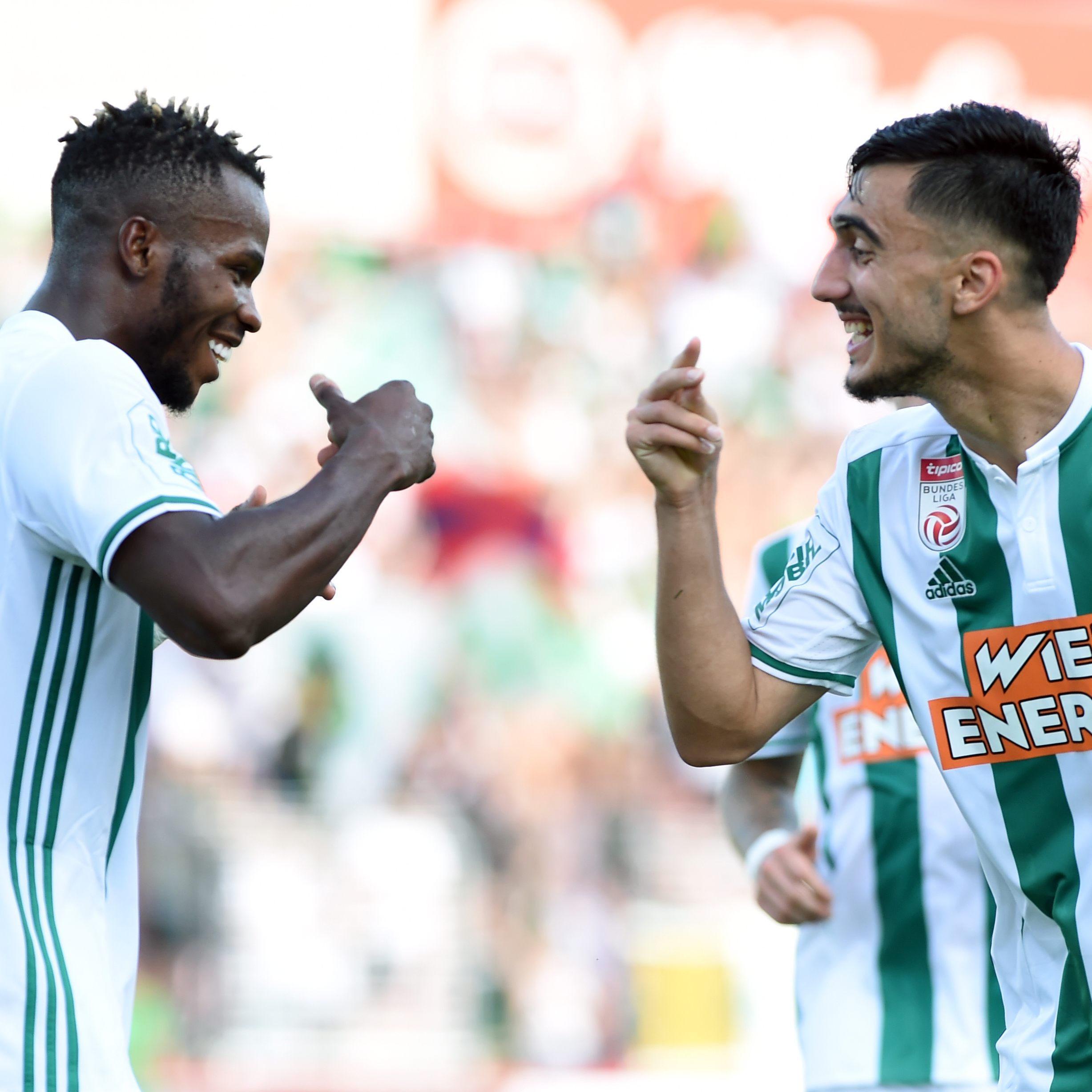 Rapid Wien durfte gegen die Admira jubeln