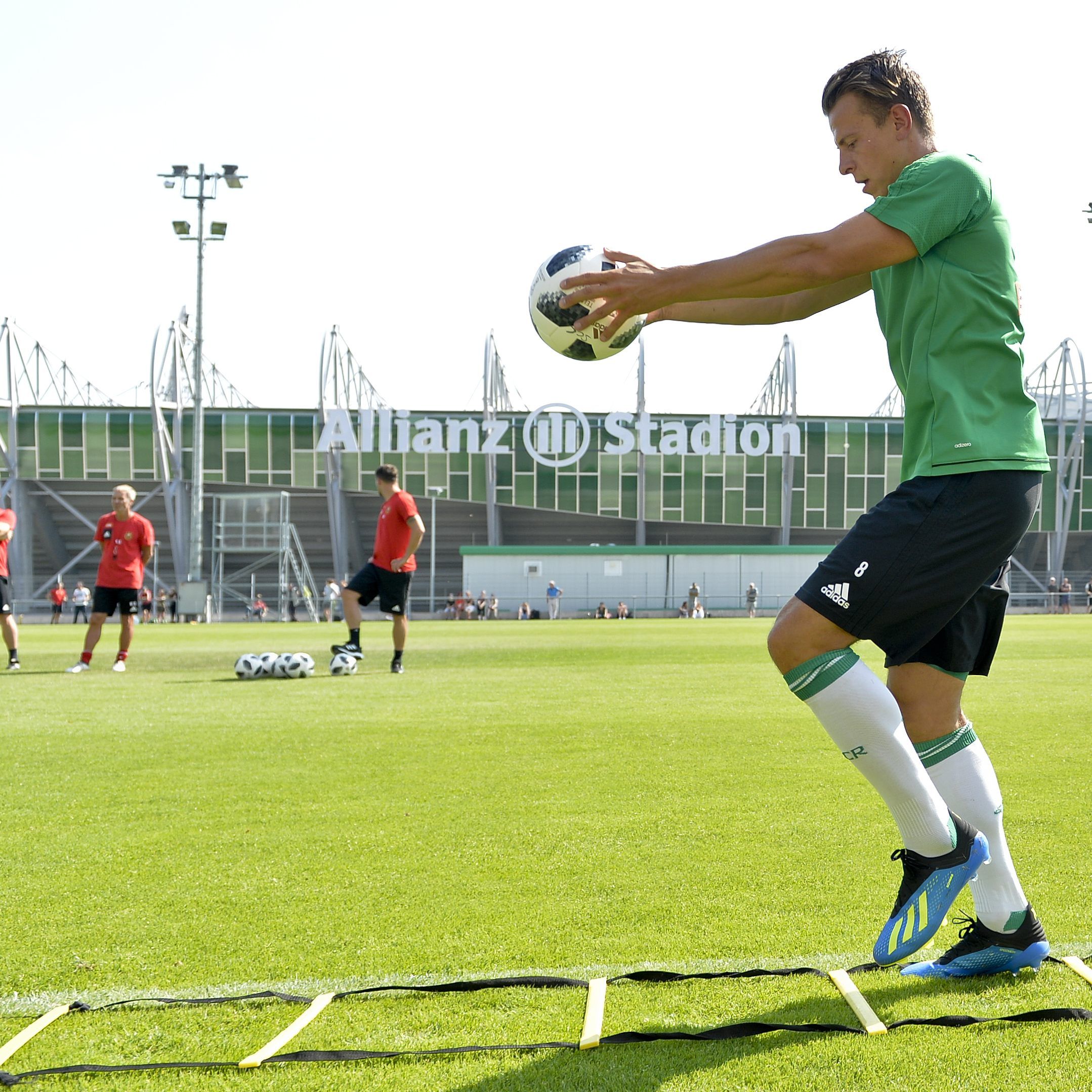 Stefan Schwab ist Rapid-Spieler der Saison 2017/18.