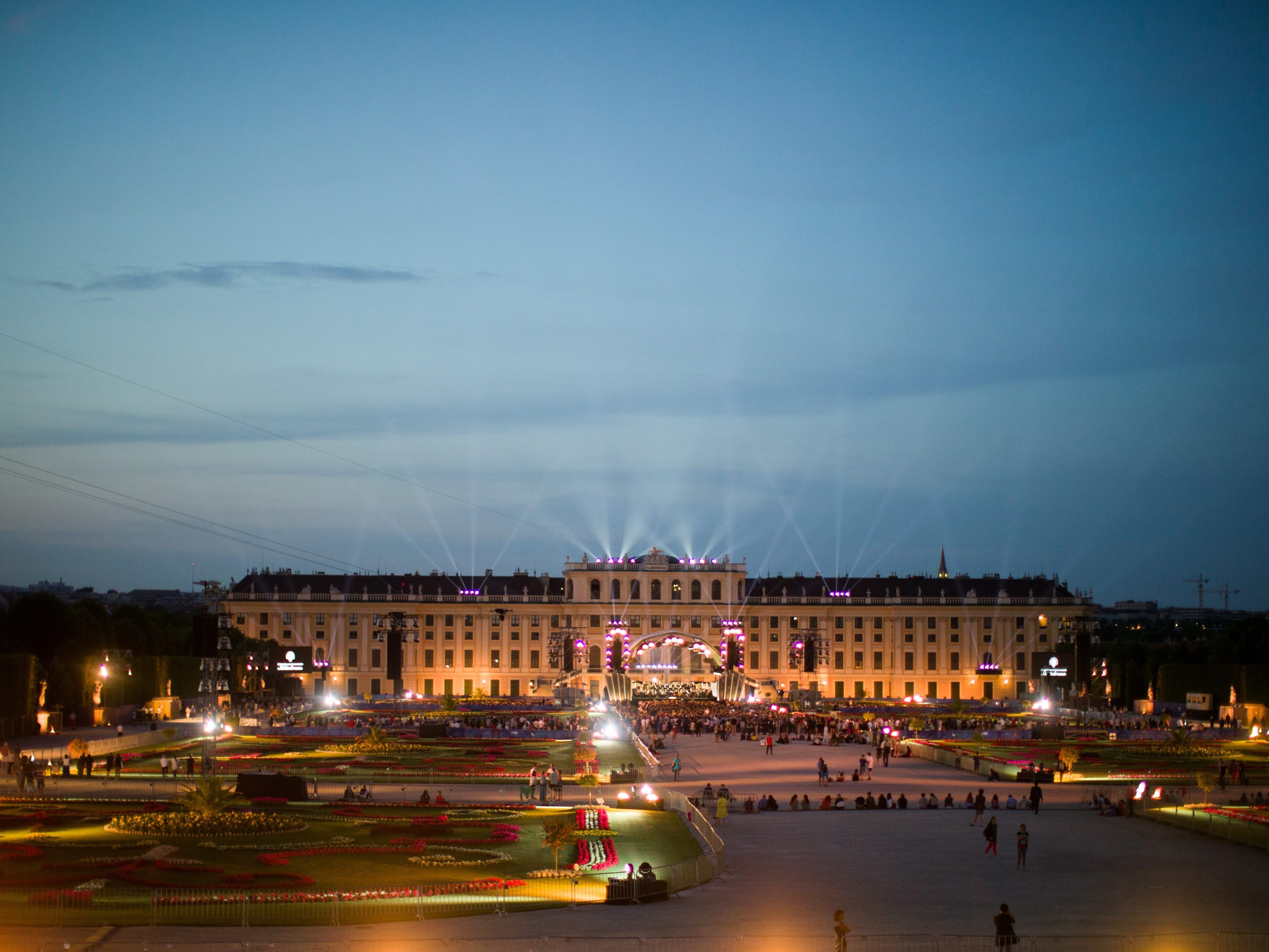 Im Schloss Schönbrunn wurde ein neuer Besucherrekord verzeichnet.