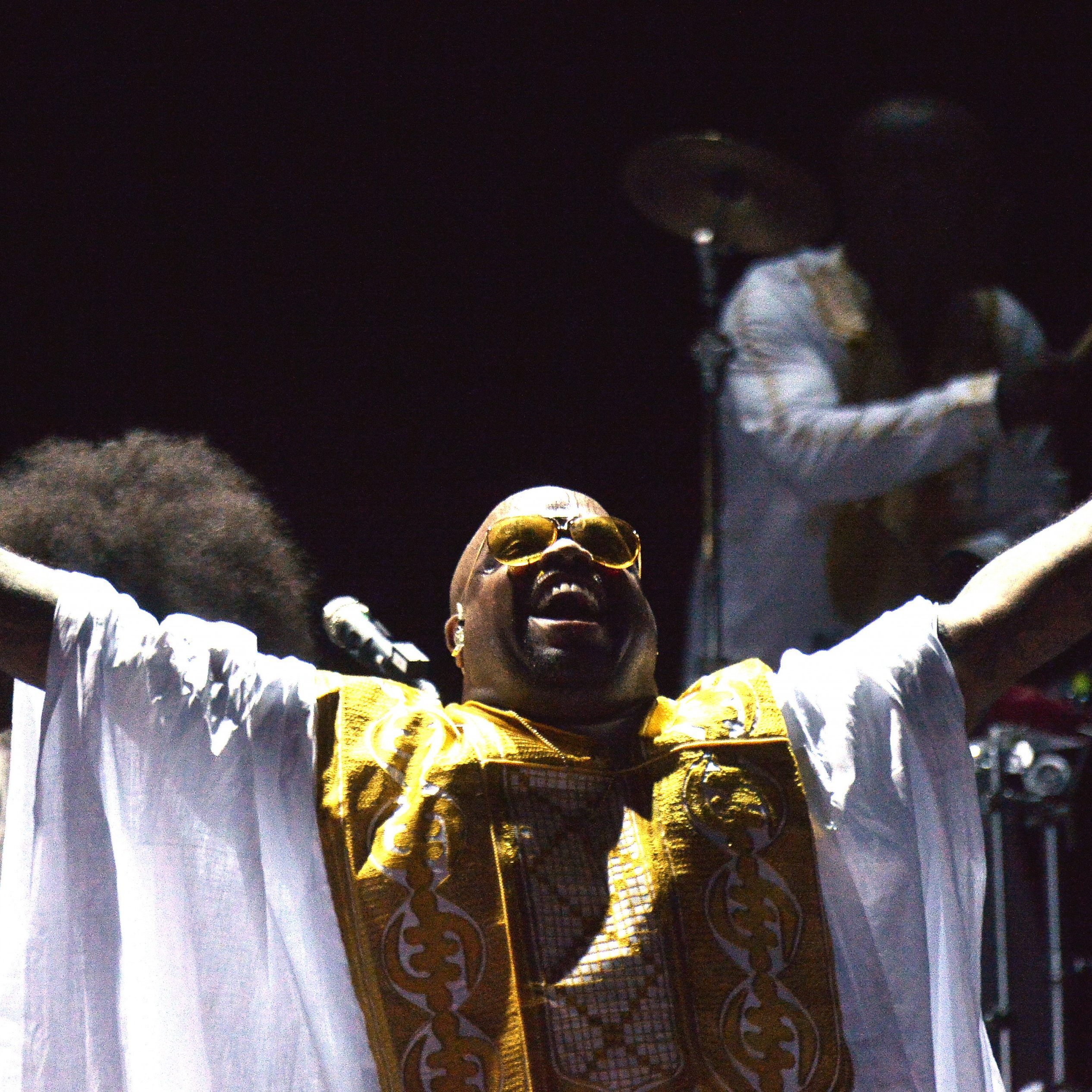 Nicht nur das Outfit von Cee-Lo Green war "crazy".