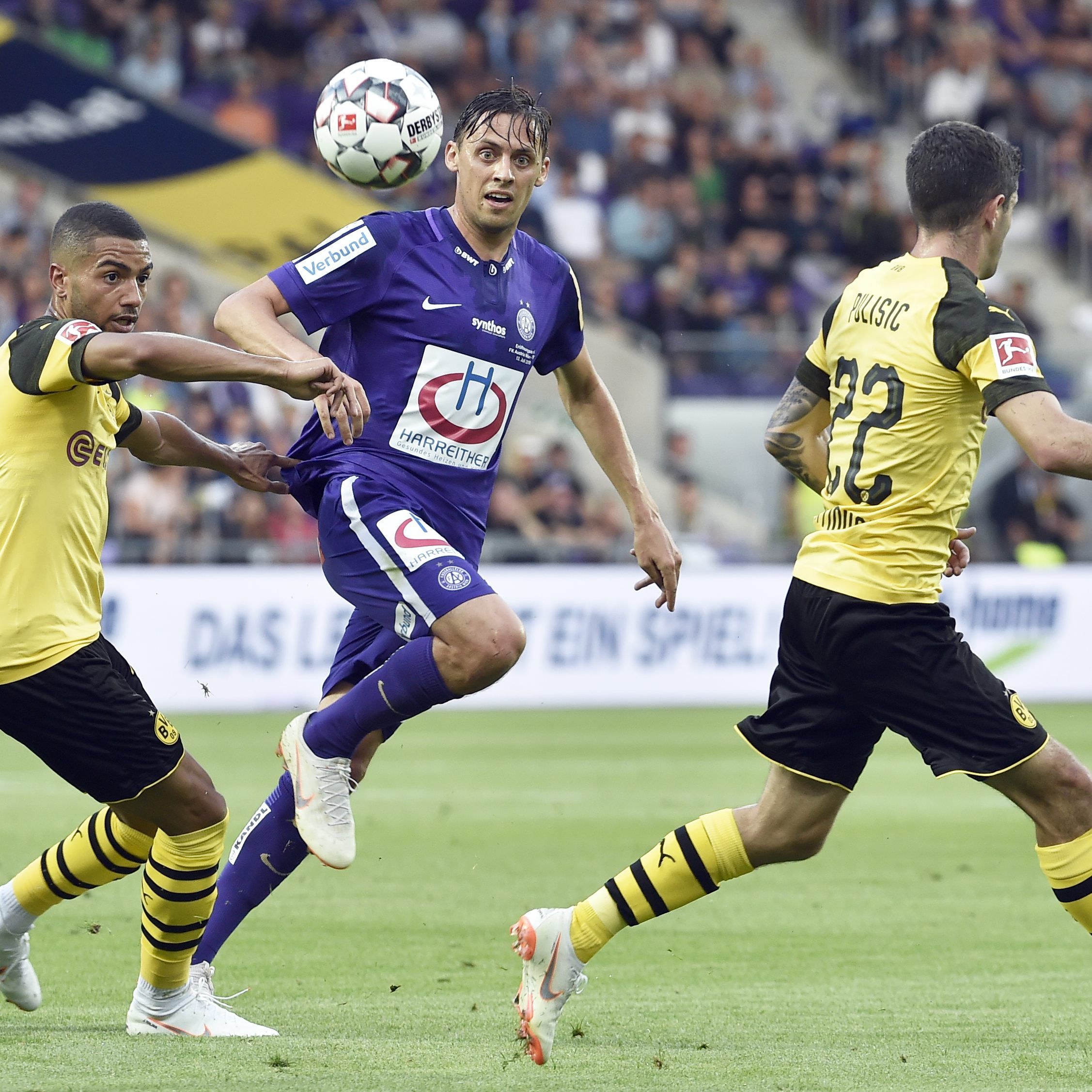Austria Wien feierte mit Eröffnungsspiel gegen BVB die Heimkehr nach Wien-Favoriten.