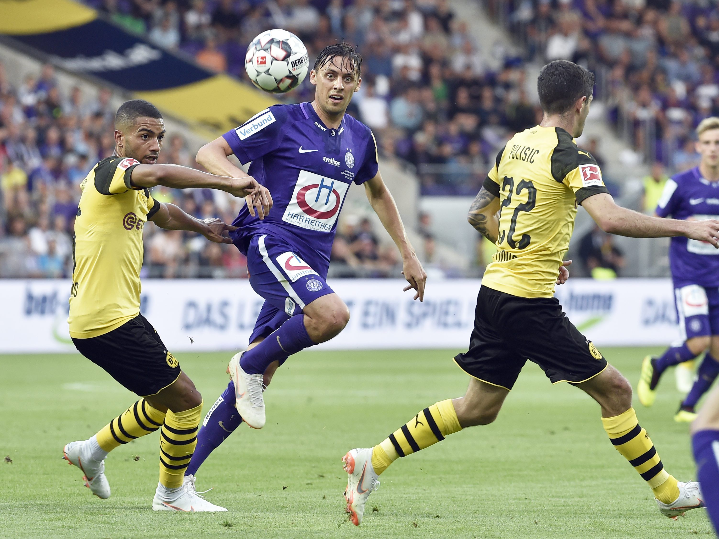 Austria Wien feierte mit Eröffnungsspiel gegen BVB die Heimkehr nach Wien-Favoriten.