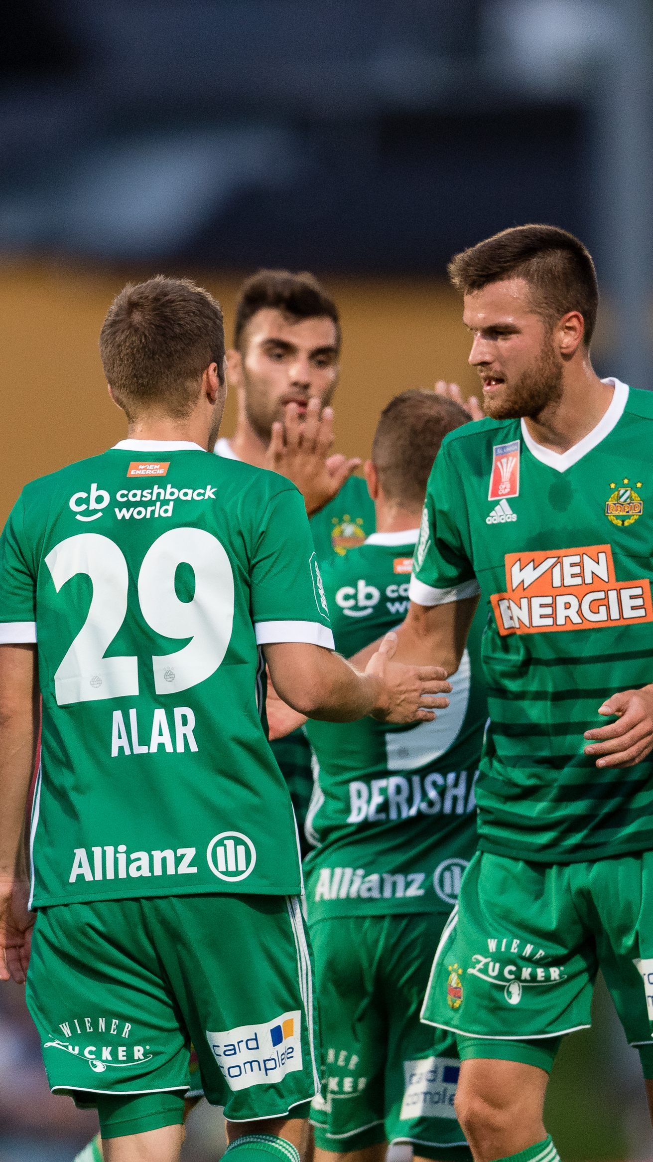 Rapid Wien besiegt FC Kufstein im ÖFB-Cup mit 5:0.