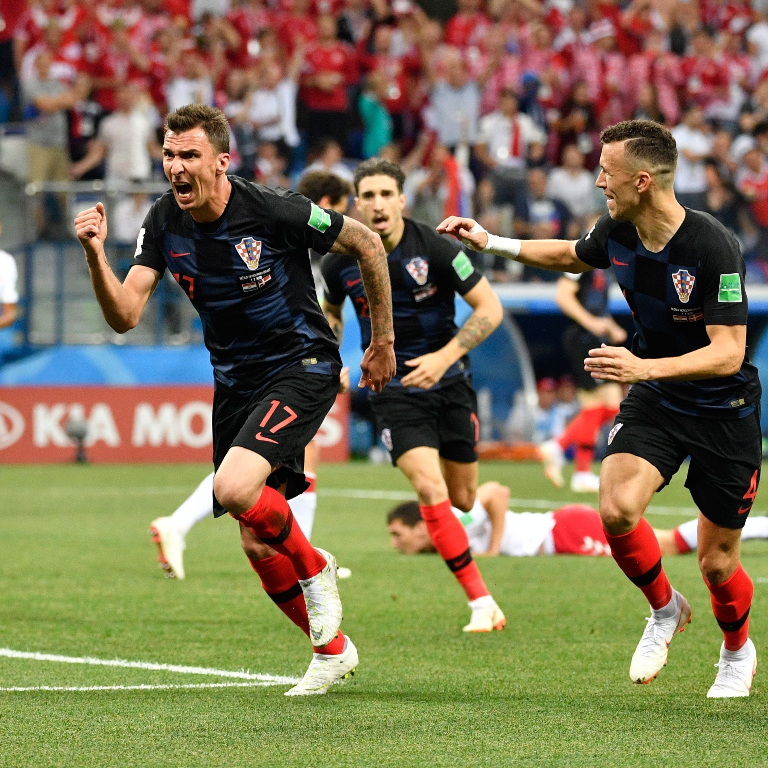 Mandzukic und Co. stehen im WM-Viertelfinale.