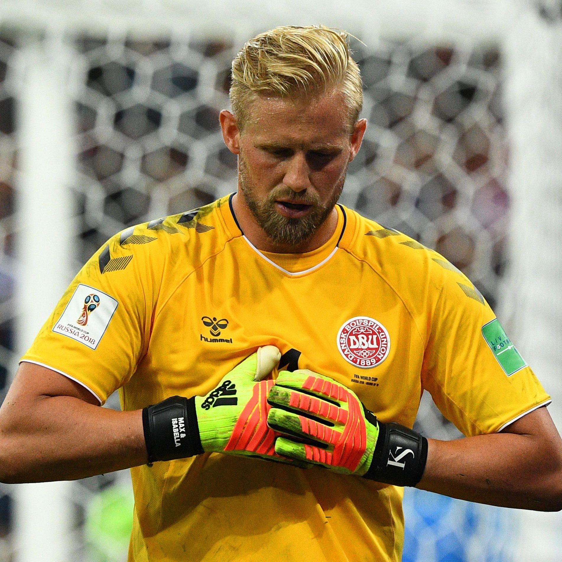 Drei Elfmeter hielt Torhüter Kasper Schmeichel im Achtelfinale.